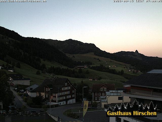 Archiv Foto Webcam Oberiberg, Gasthaus Hirschen