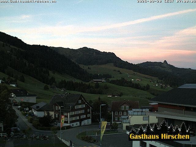 Archiv Foto Webcam Oberiberg, Gasthaus Hirschen
