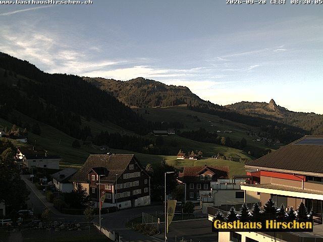 Archiv Foto Webcam Oberiberg, Gasthaus Hirschen