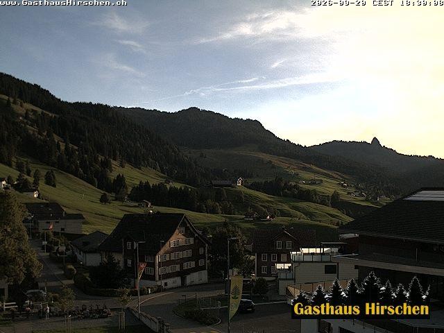 Archiv Foto Webcam Oberiberg, Gasthaus Hirschen