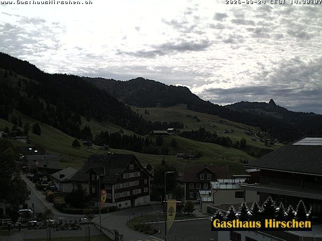 Archiv Foto Webcam Oberiberg, Gasthaus Hirschen