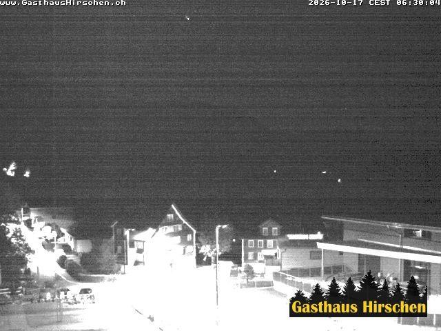 Archived image Webcam restaurant Hirschen, Oberiberg