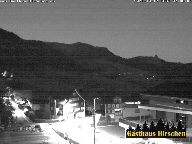 Archived image Webcam restaurant Hirschen, Oberiberg