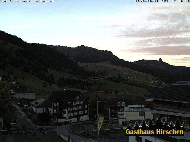 Archiv Foto Webcam Oberiberg, Gasthaus Hirschen