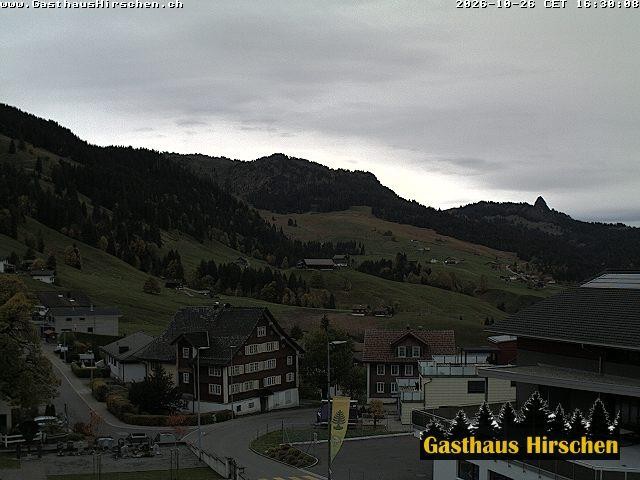 Archiv Foto Webcam Oberiberg, Gasthaus Hirschen