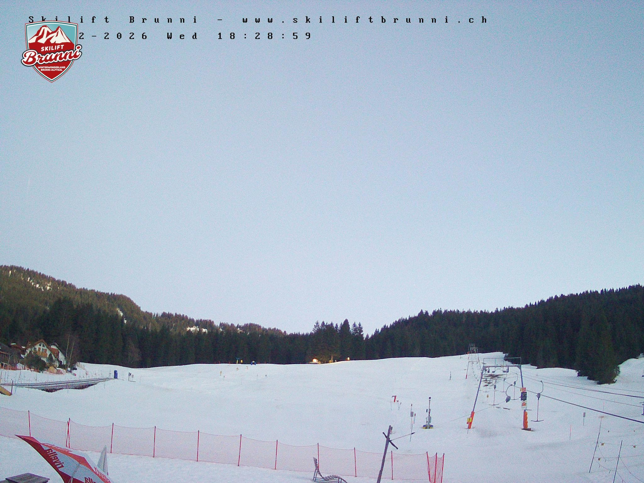 Archiv Foto Webcam Brunni (1.100 m)