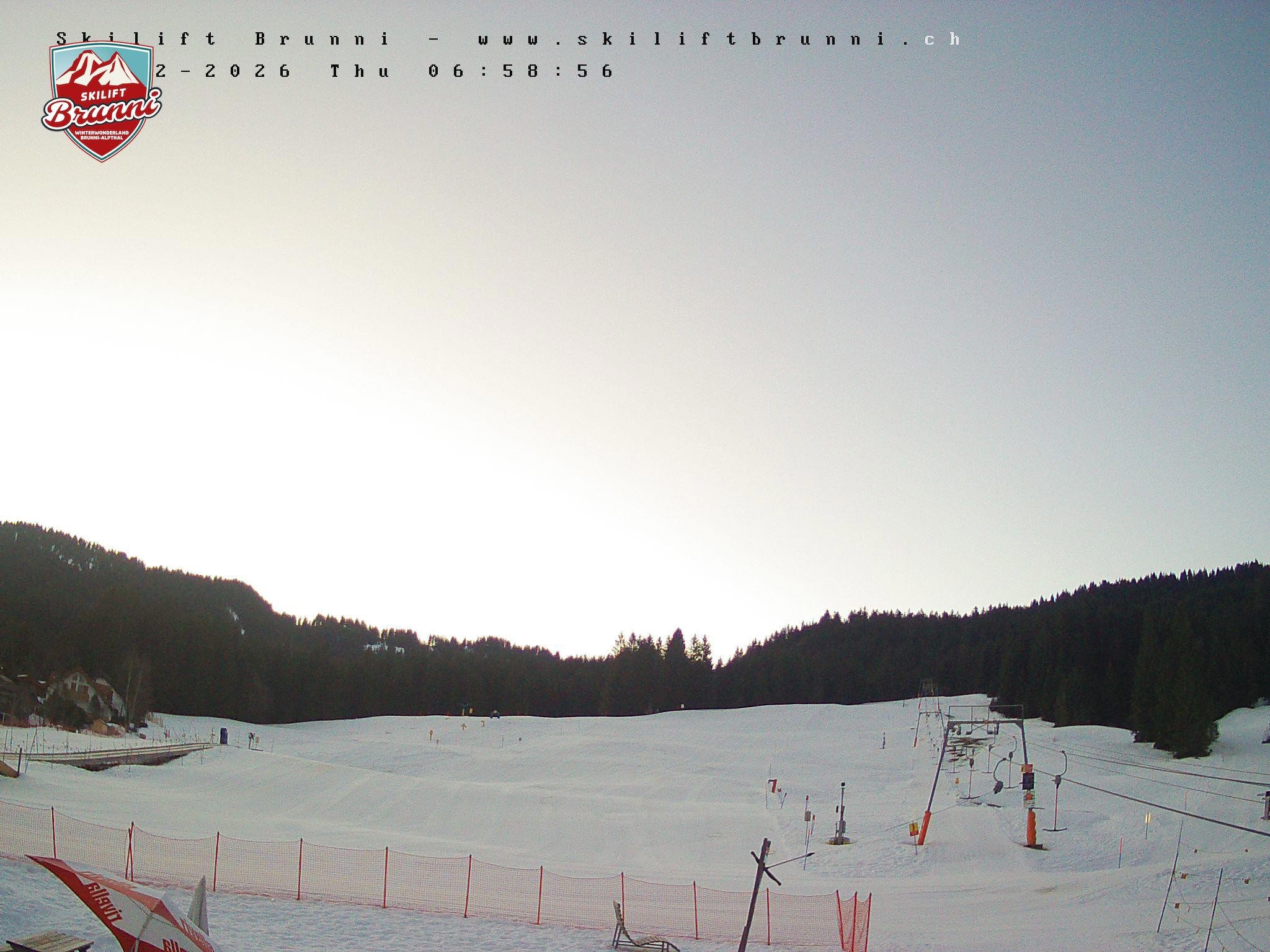 Archived image Webcam Brunni (1.100 m)