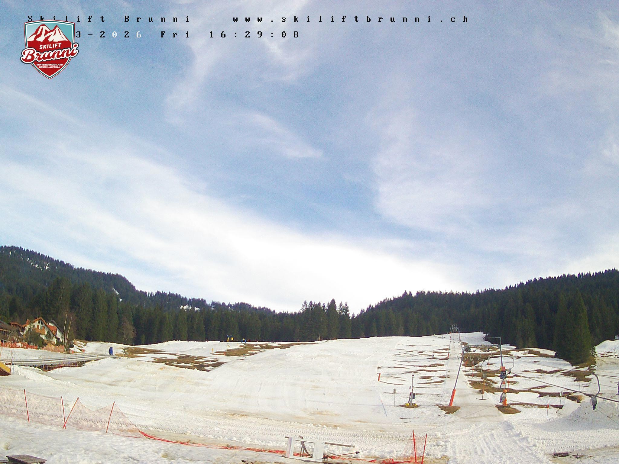 Archiv Foto Webcam Brunni (1.100 m)