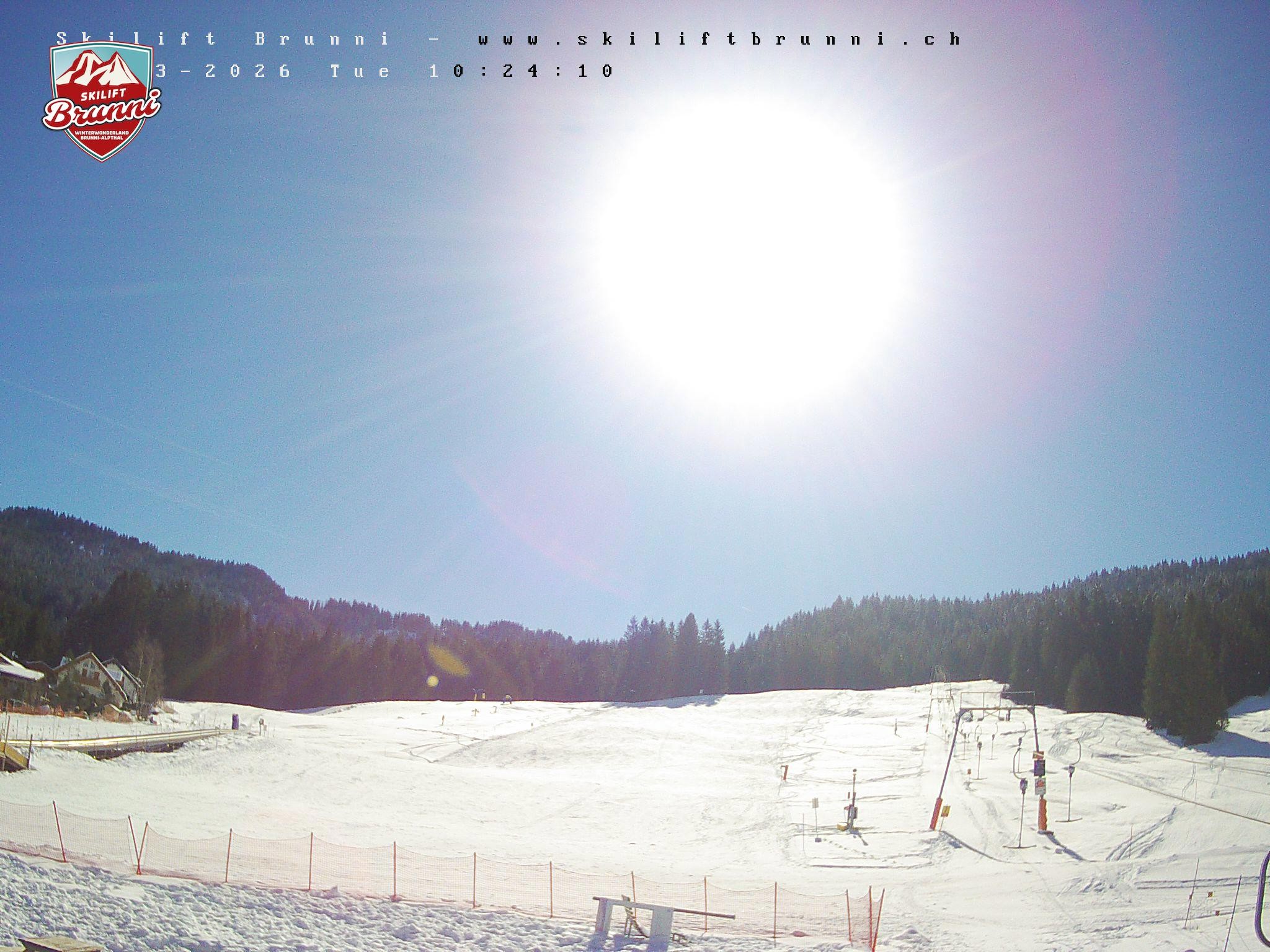 Archiv Foto Webcam Brunni (1.100 m)