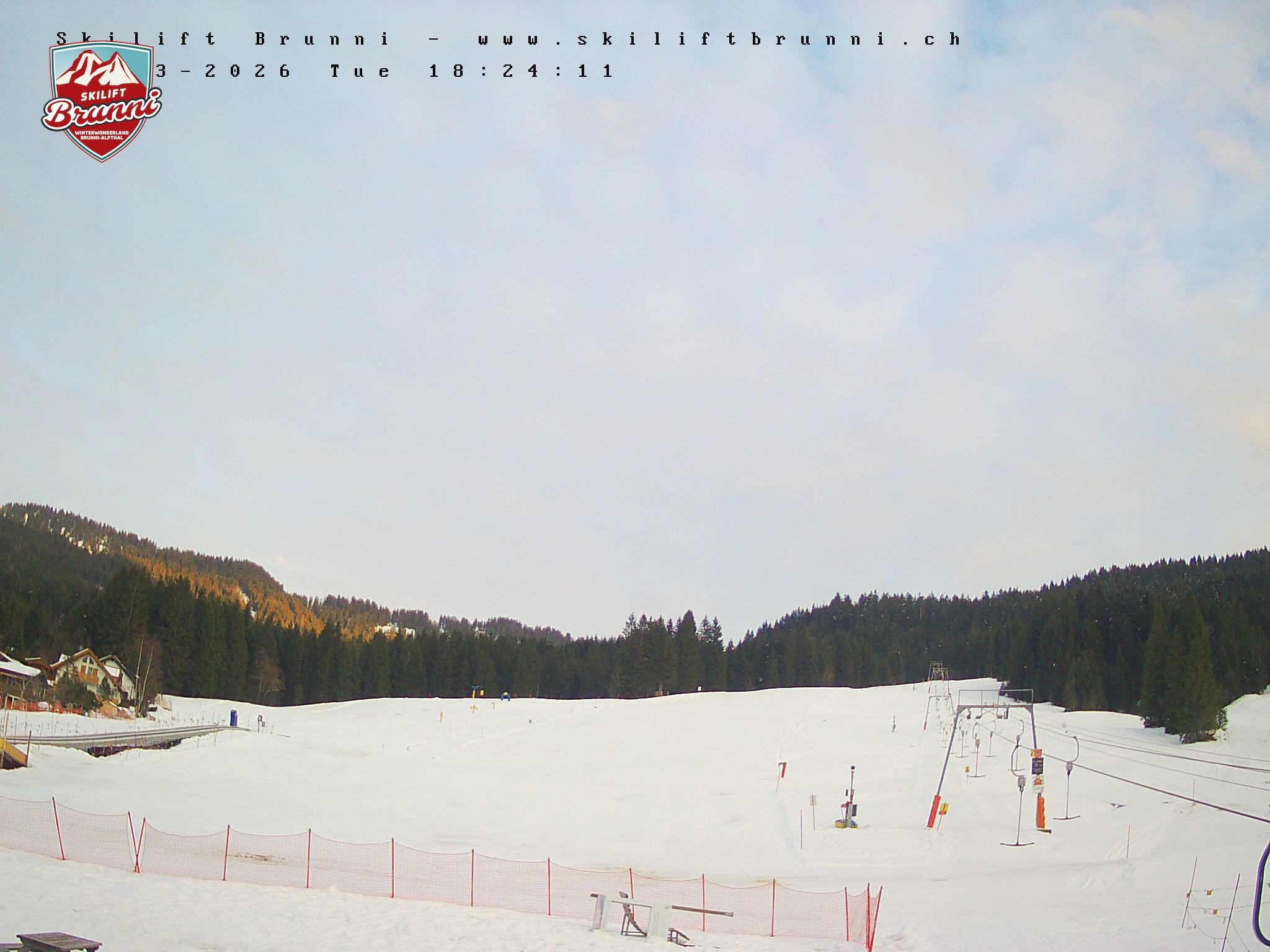 Archived image Webcam Brunni (1.100 m)