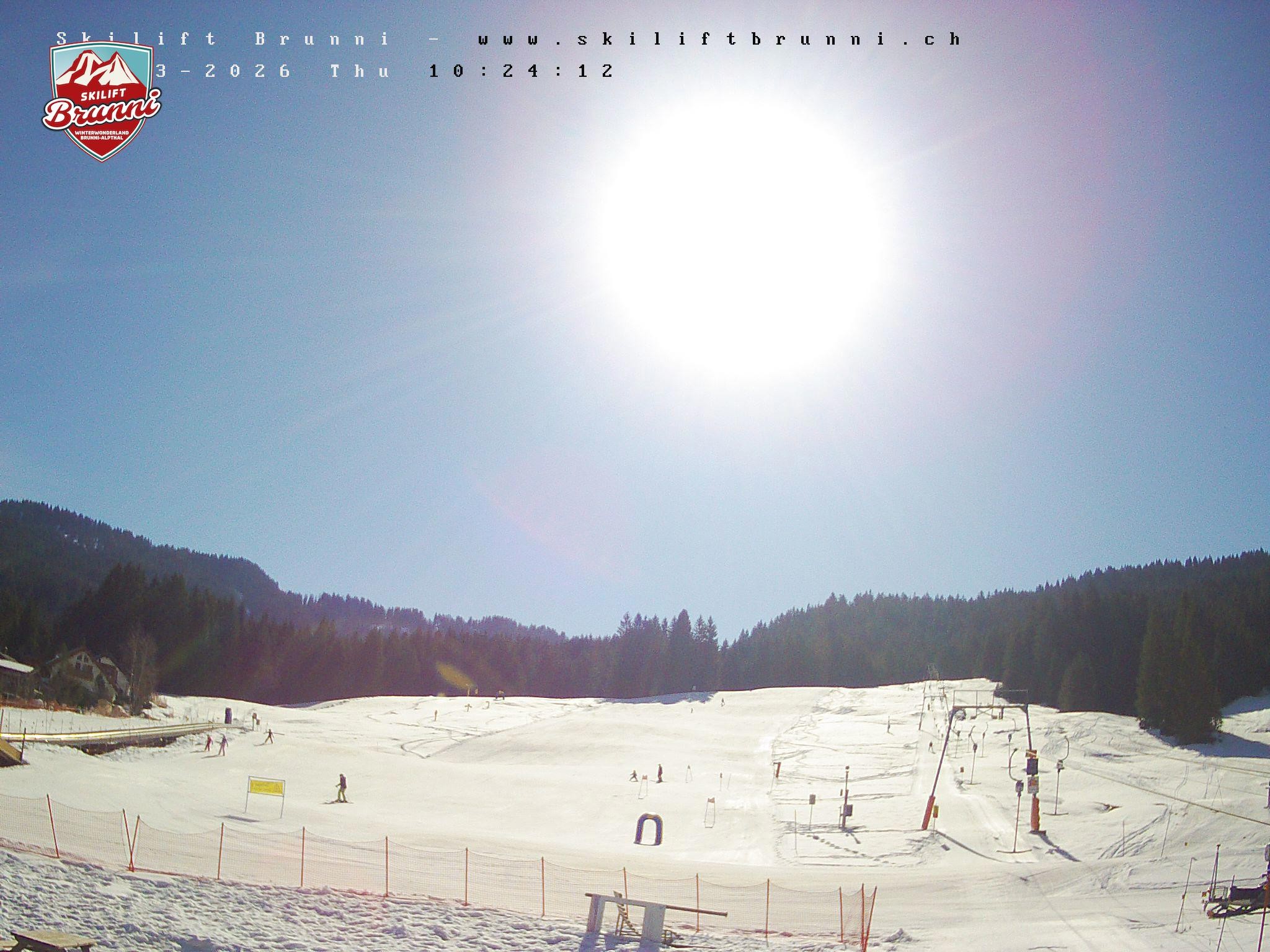 Archiv Foto Webcam Brunni (1.100 m)