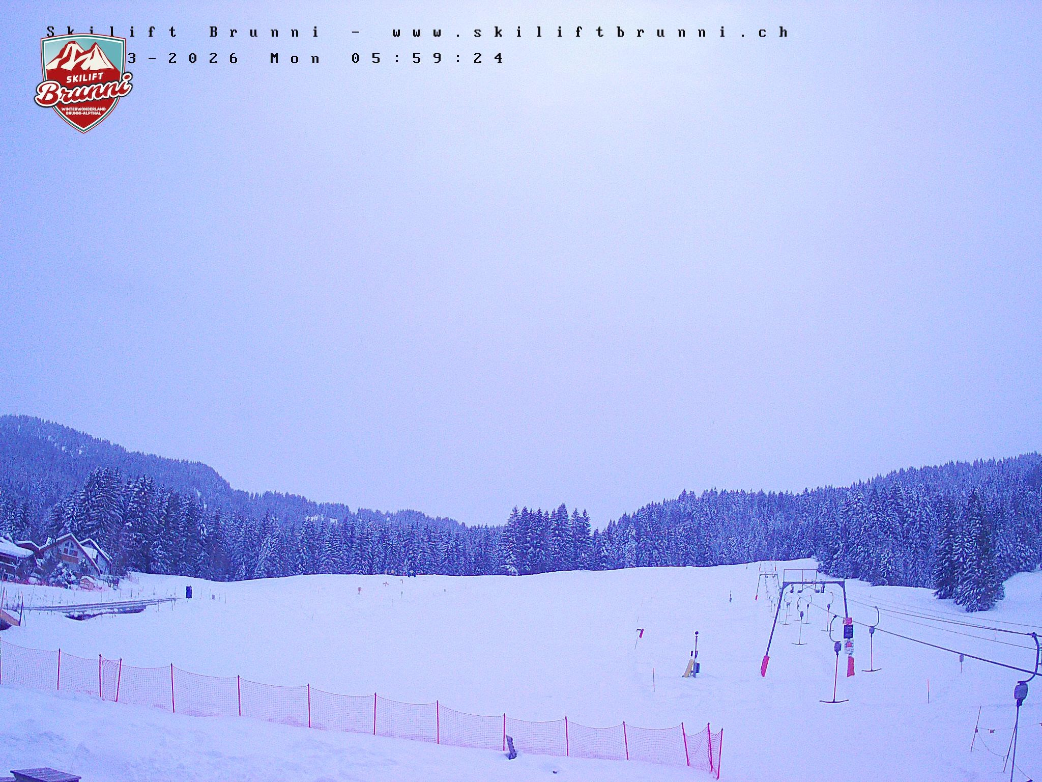 Archived image Webcam Brunni (1.100 m)