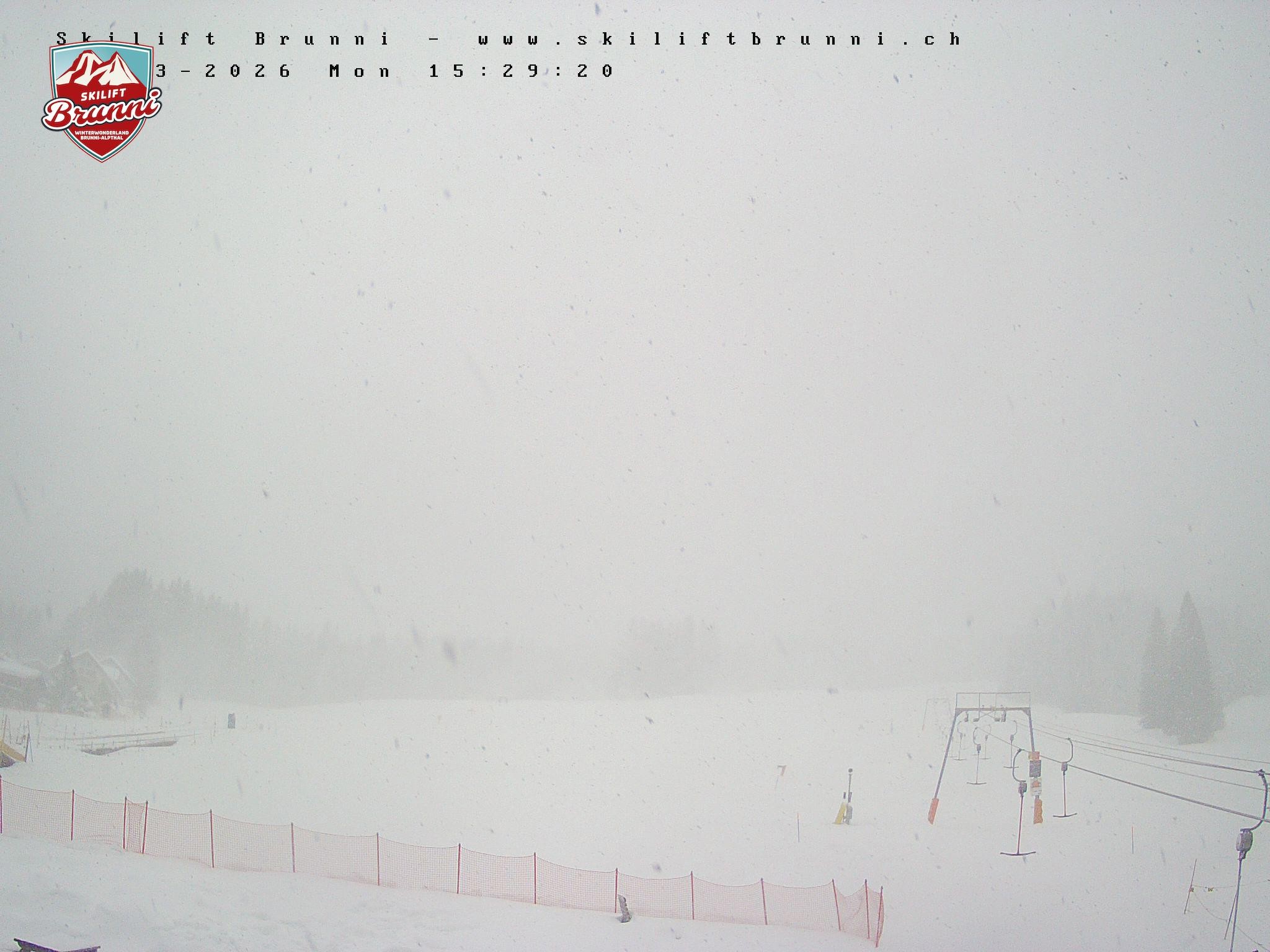 Archived image Webcam Brunni (1.100 m)