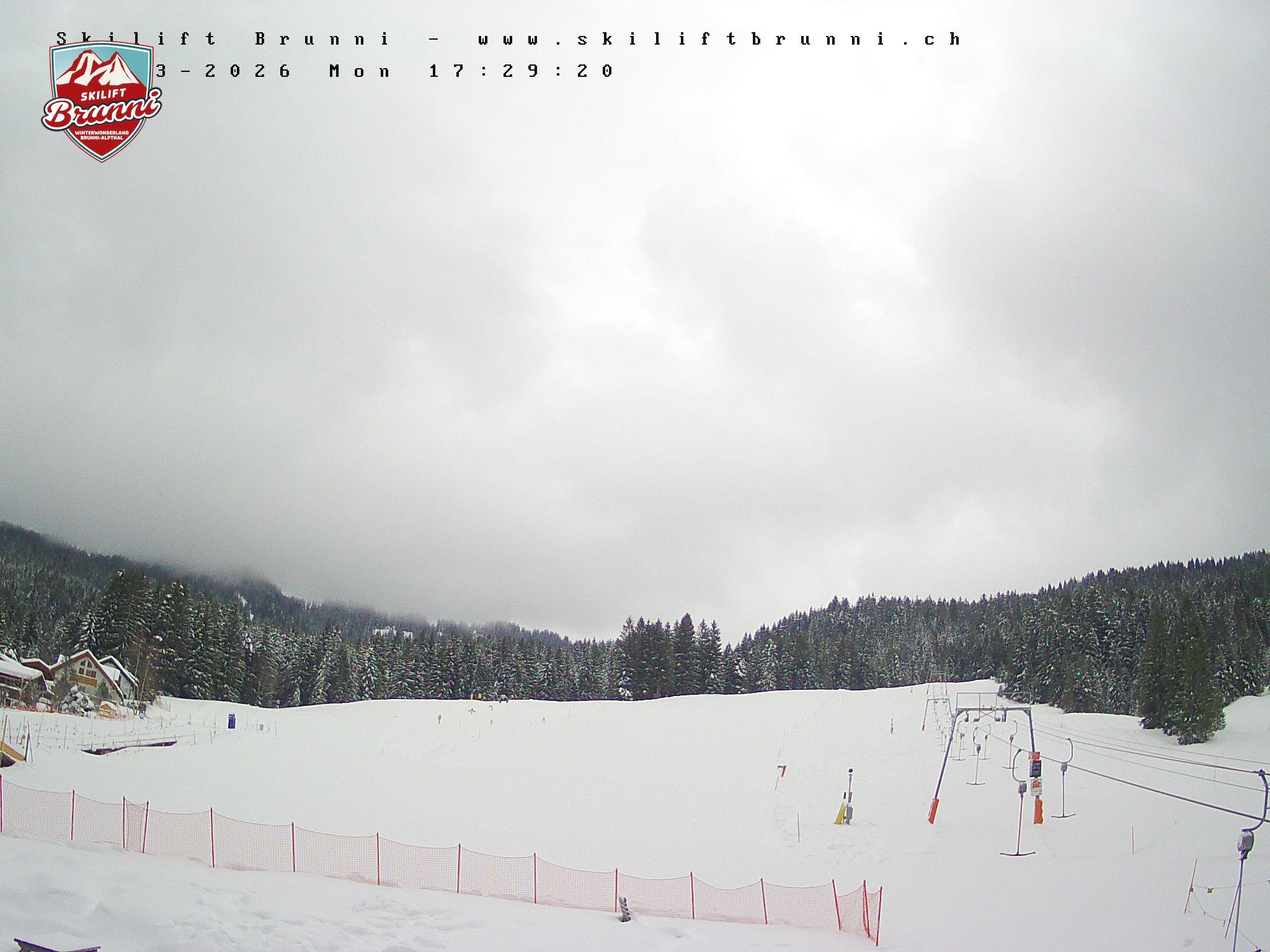 Archived image Webcam Brunni (1.100 m)