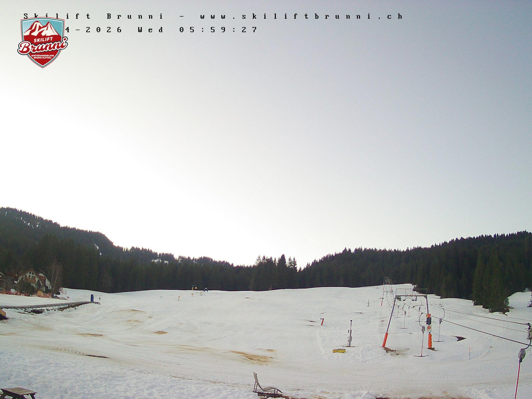 Archiv Foto Webcam Brunni (1.100 m)