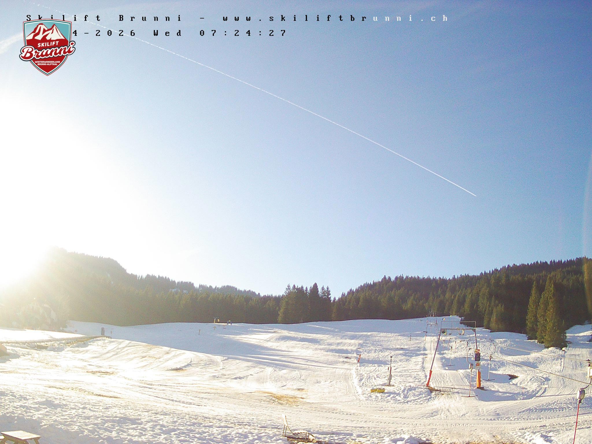 Archiv Foto Webcam Brunni (1.100 m)