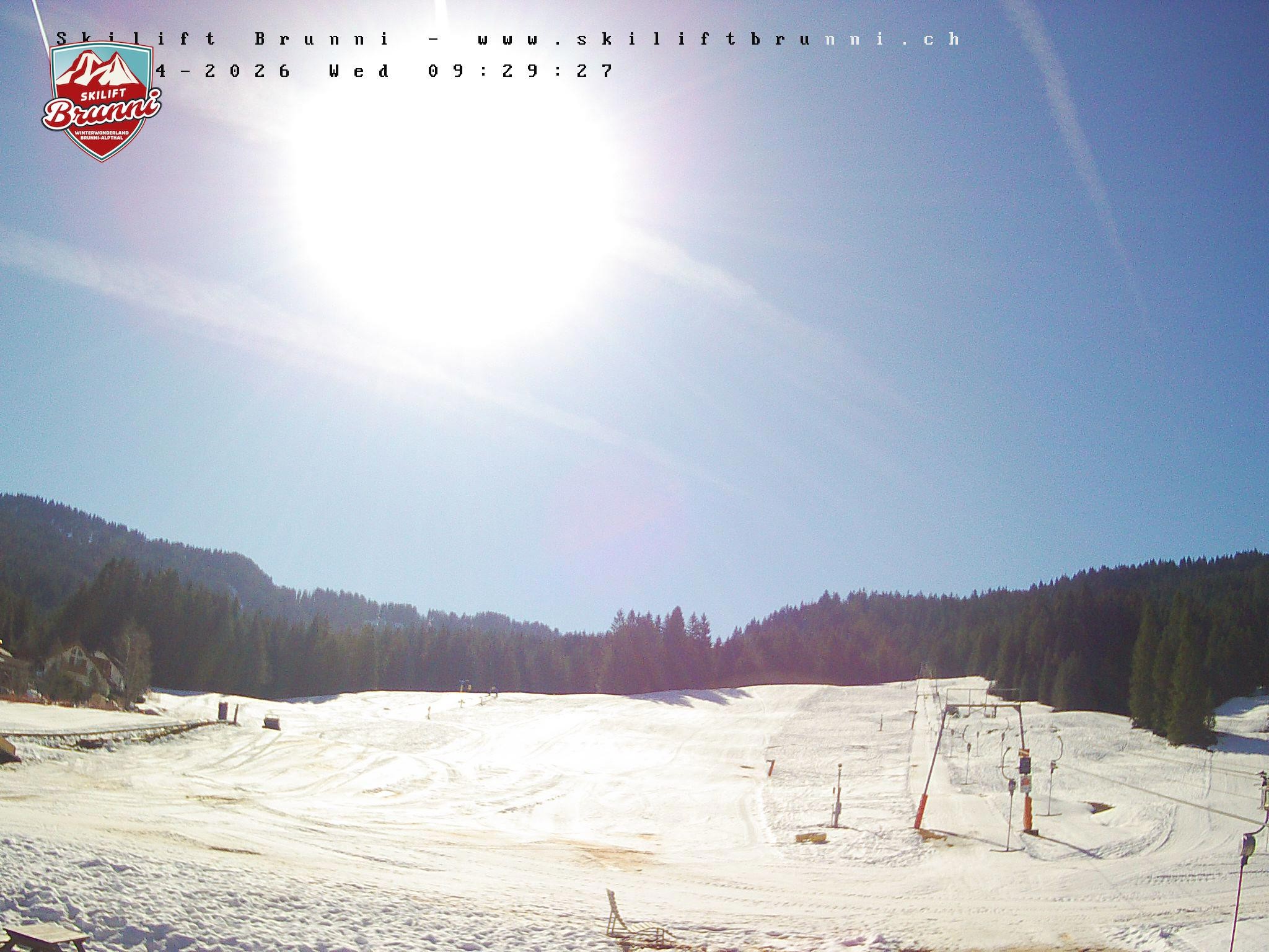 Archiv Foto Webcam Brunni (1.100 m)