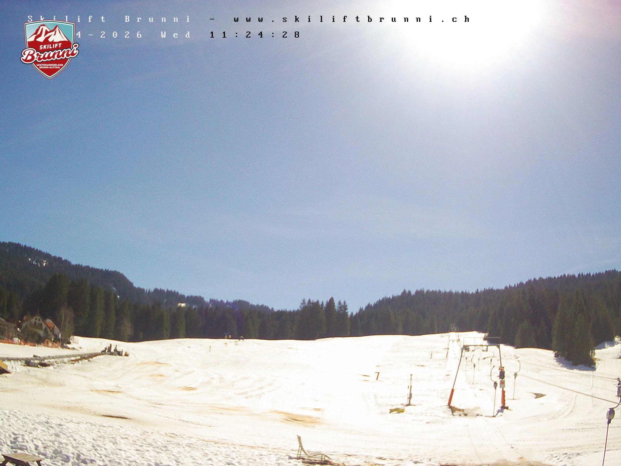 Archiv Foto Webcam Brunni (1.100 m)