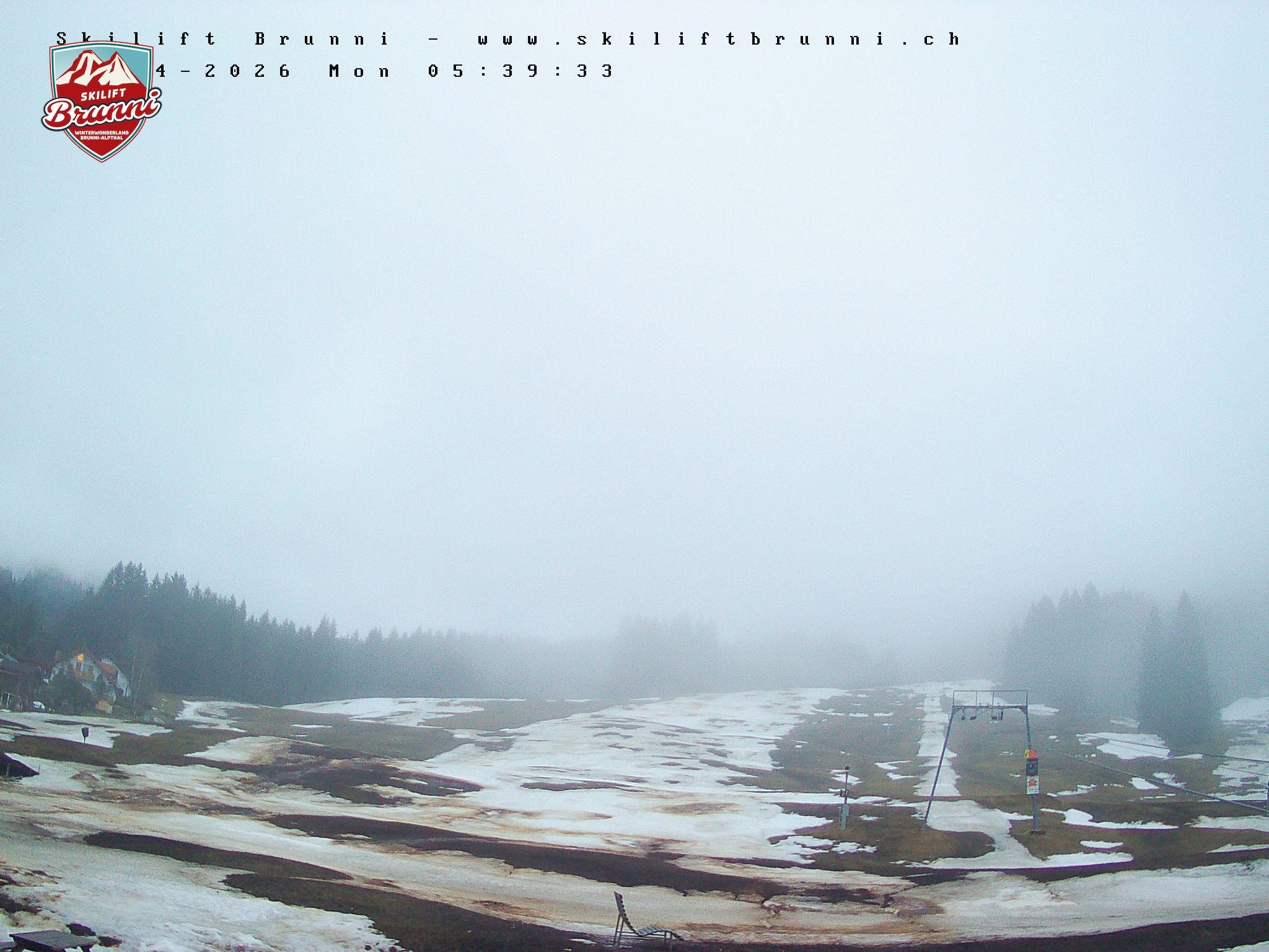 Archived image Webcam Brunni (1.100 m)