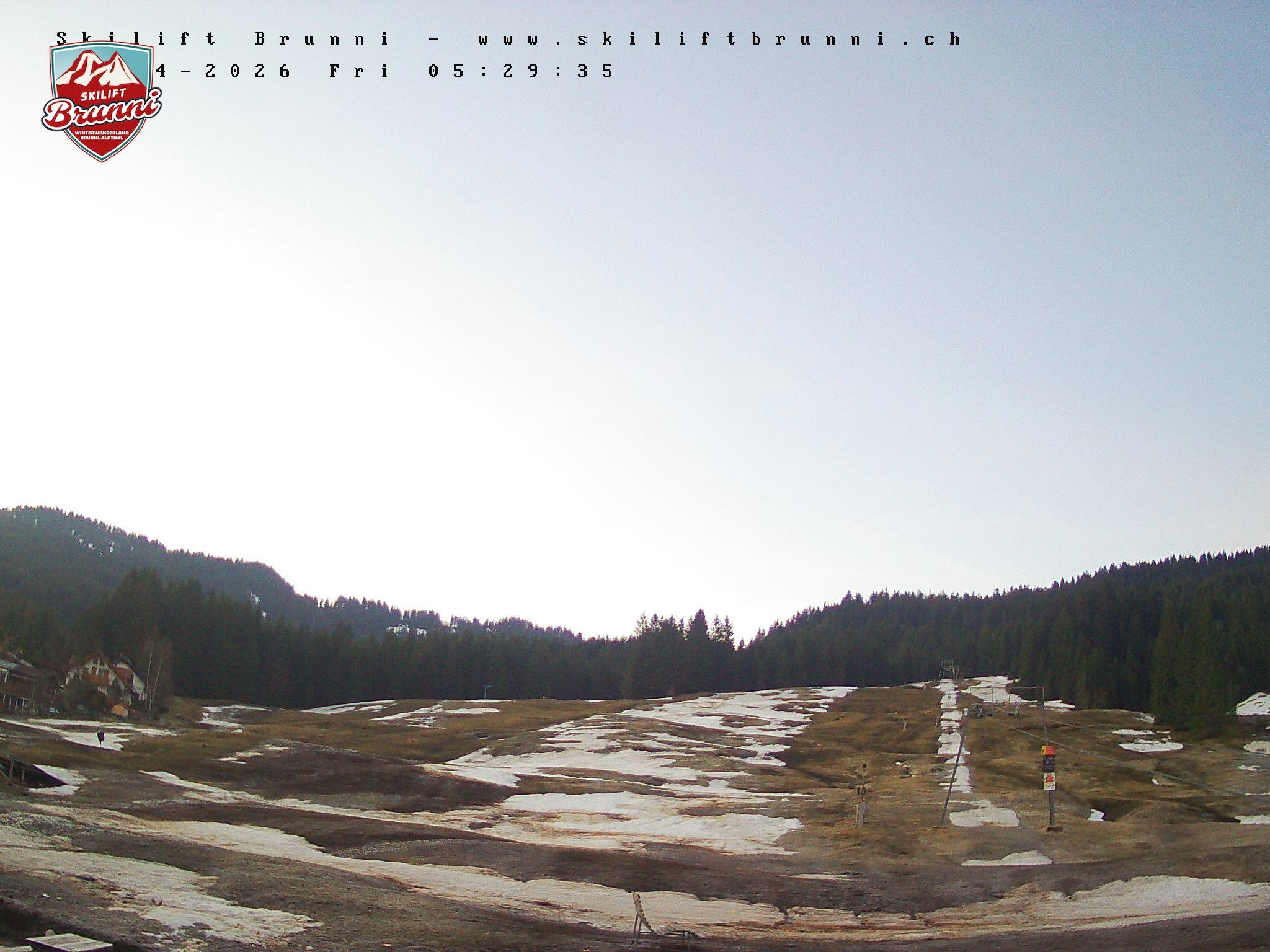 Archived image Webcam Brunni (1.100 m)