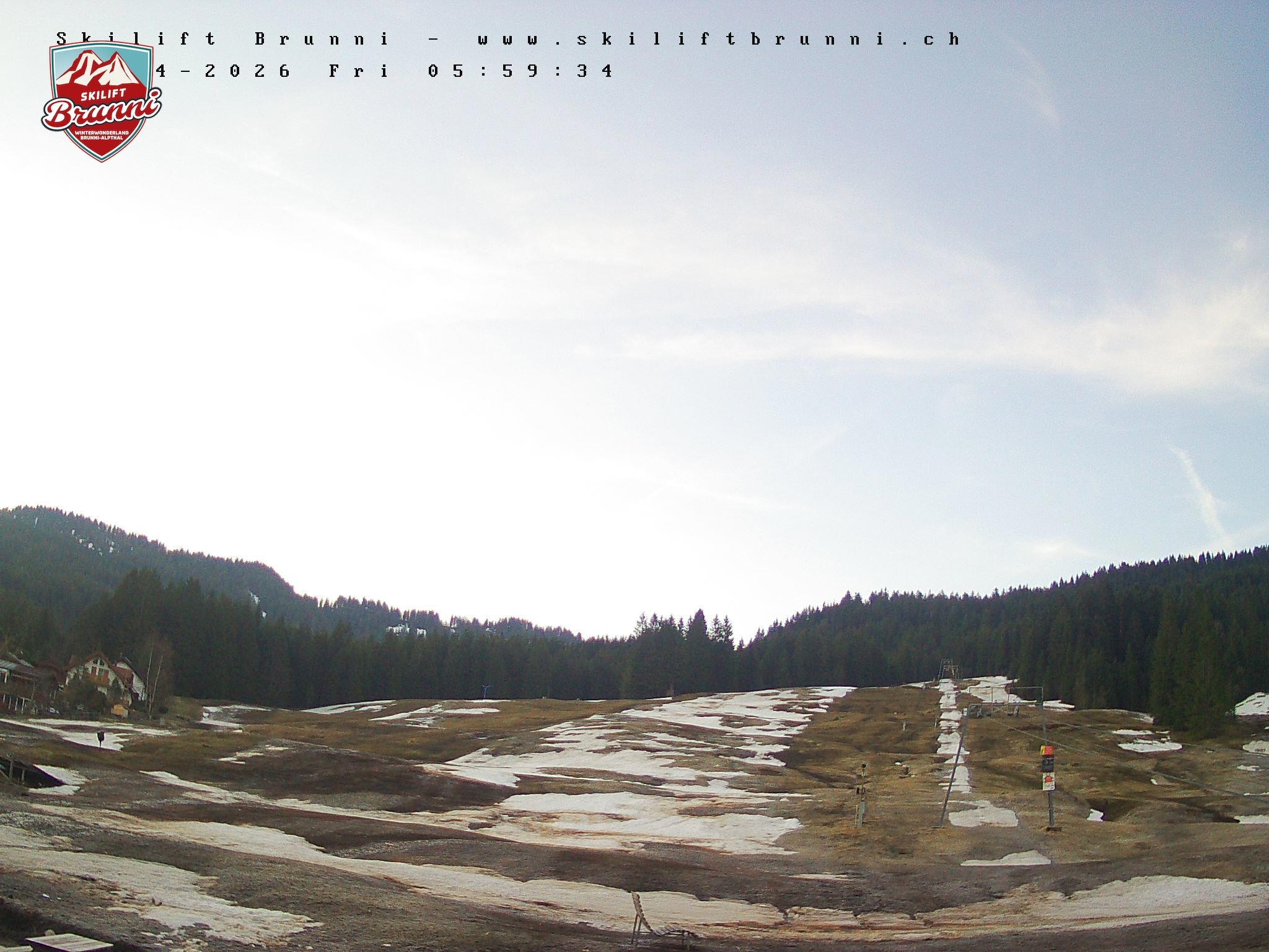 Archived image Webcam Brunni (1.100 m)