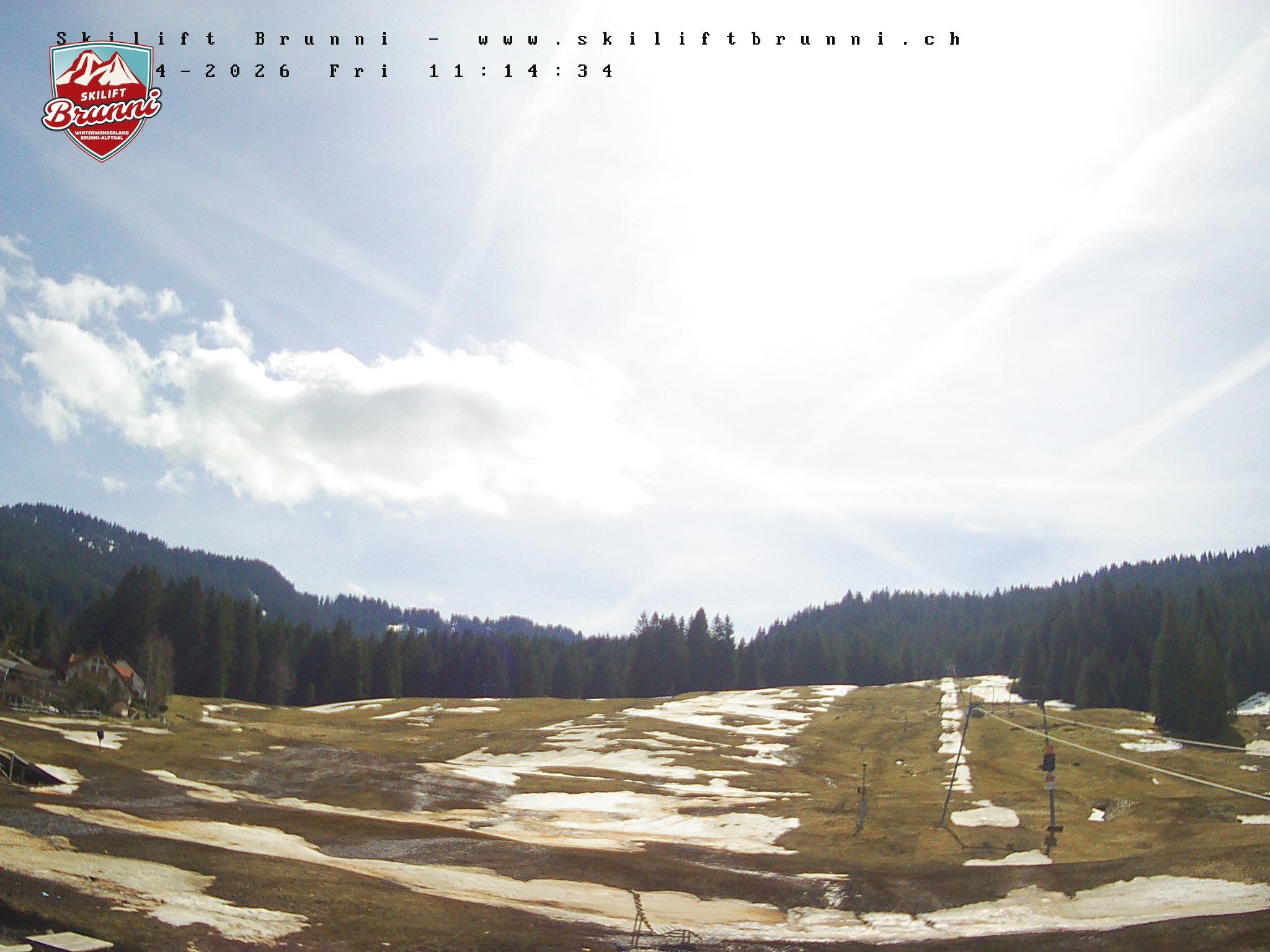 Archiv Foto Webcam Brunni (1.100 m)