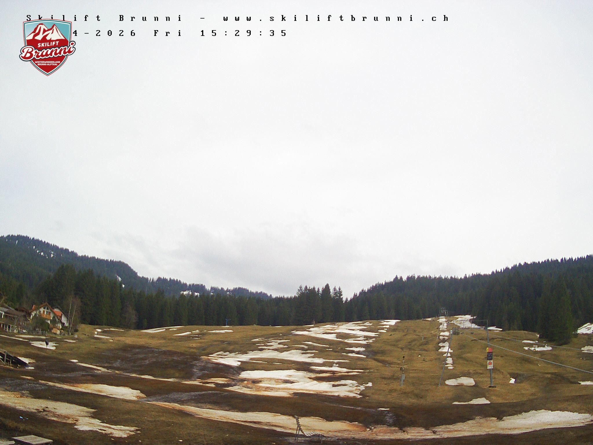 Archived image Webcam Brunni (1.100 m)