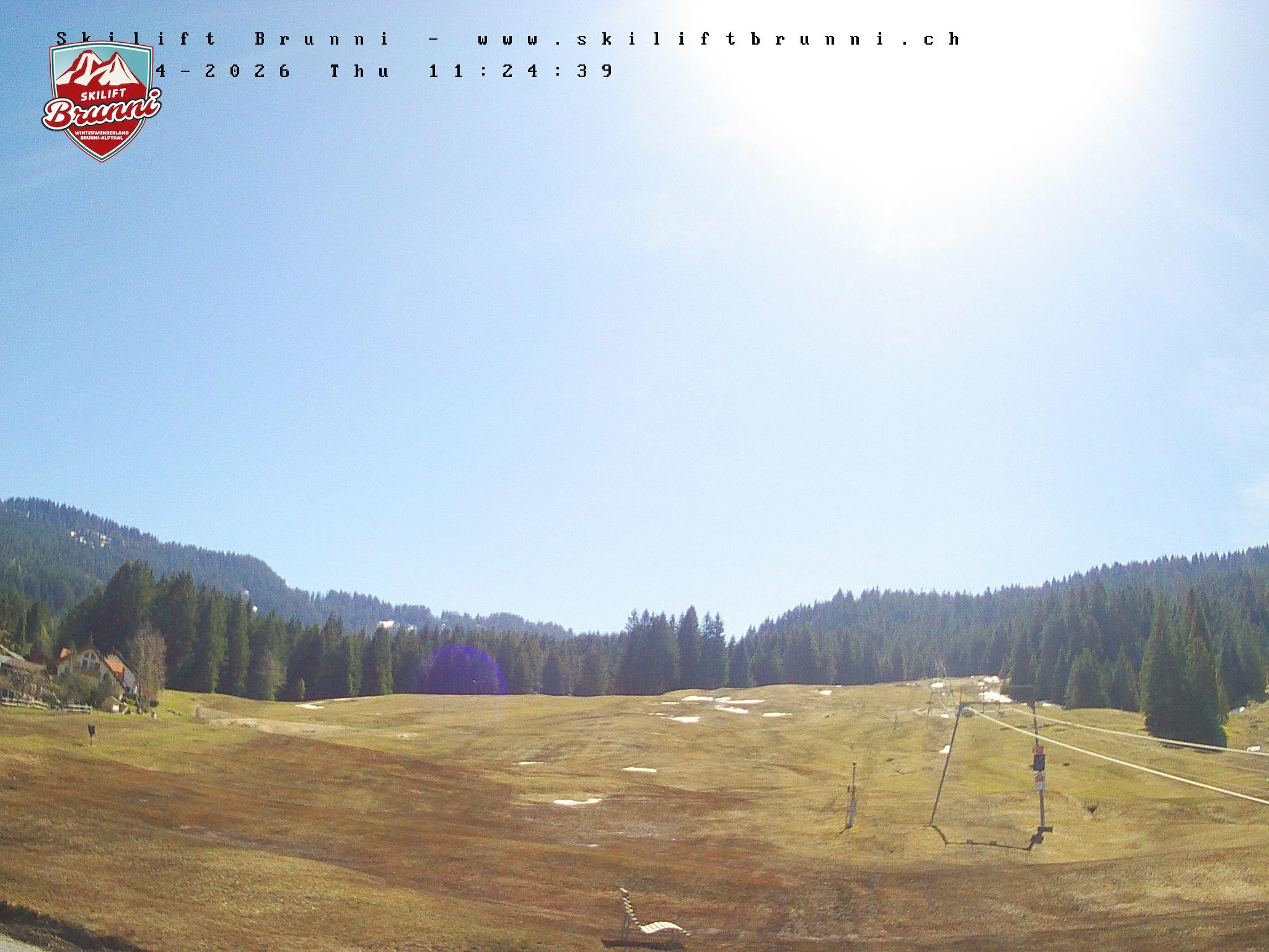 Archiv Foto Webcam Brunni (1.100 m)