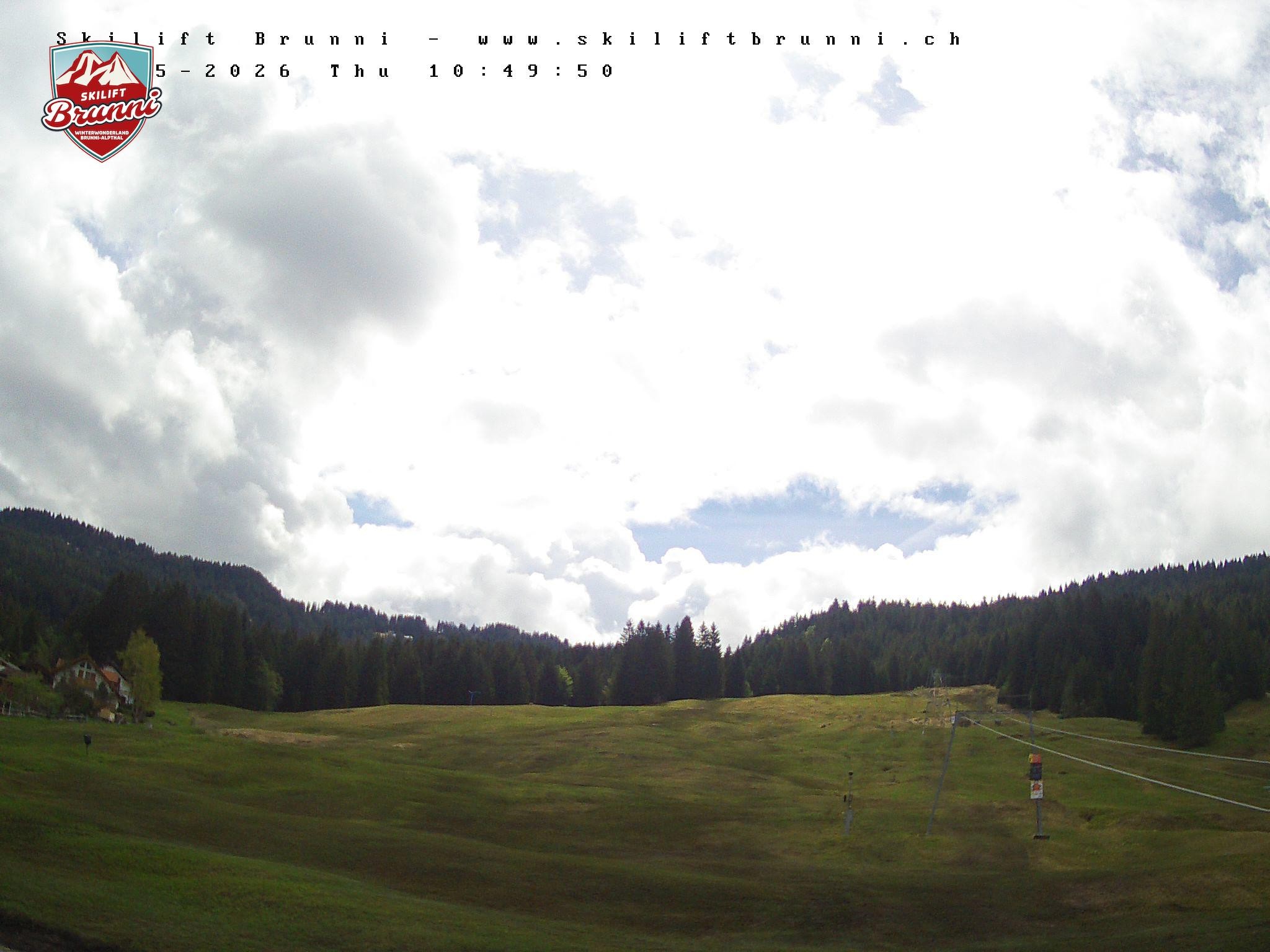 Archived image Webcam Brunni (1.100 m)