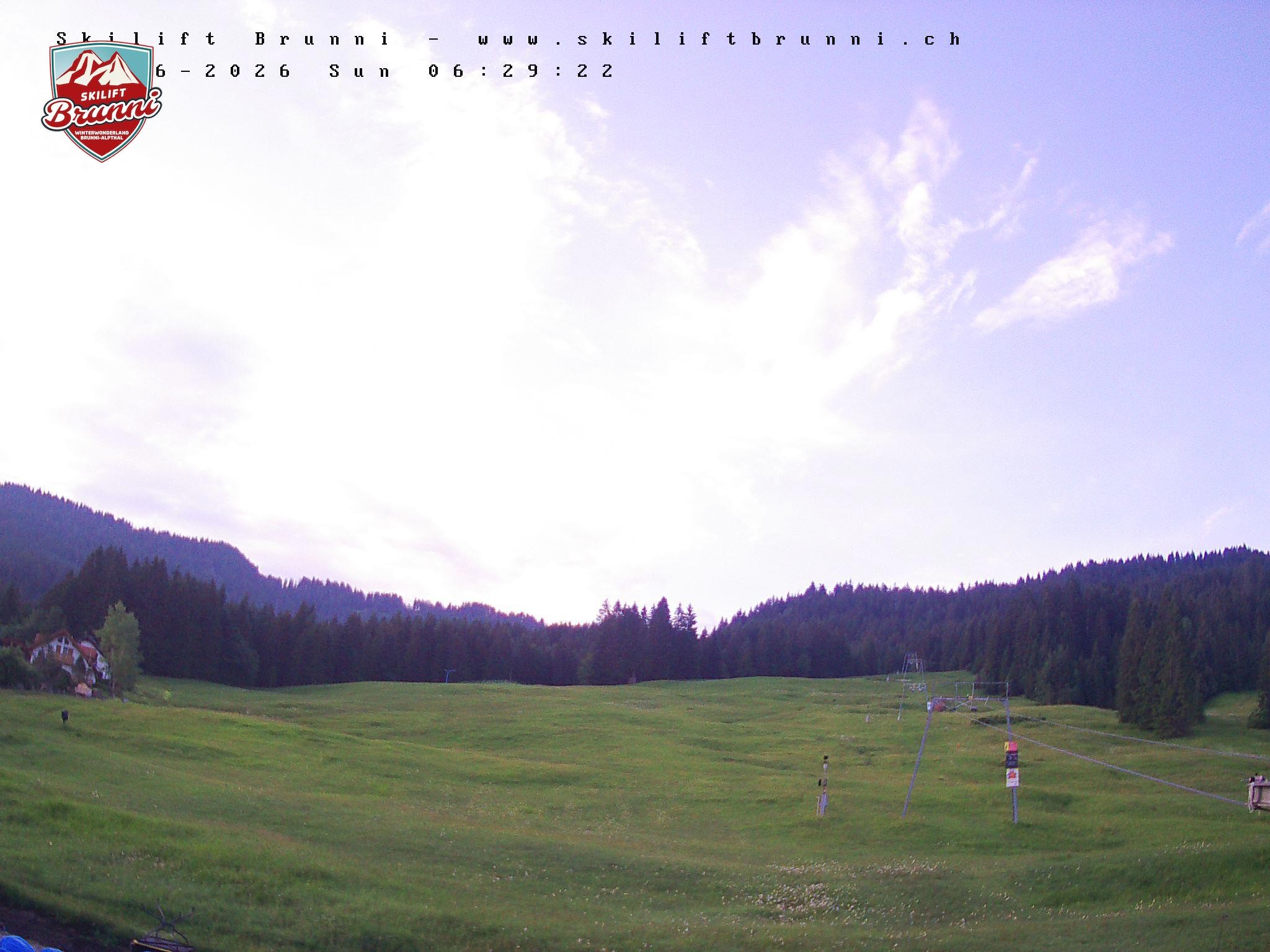 Archived image Webcam Brunni (1.100 m)