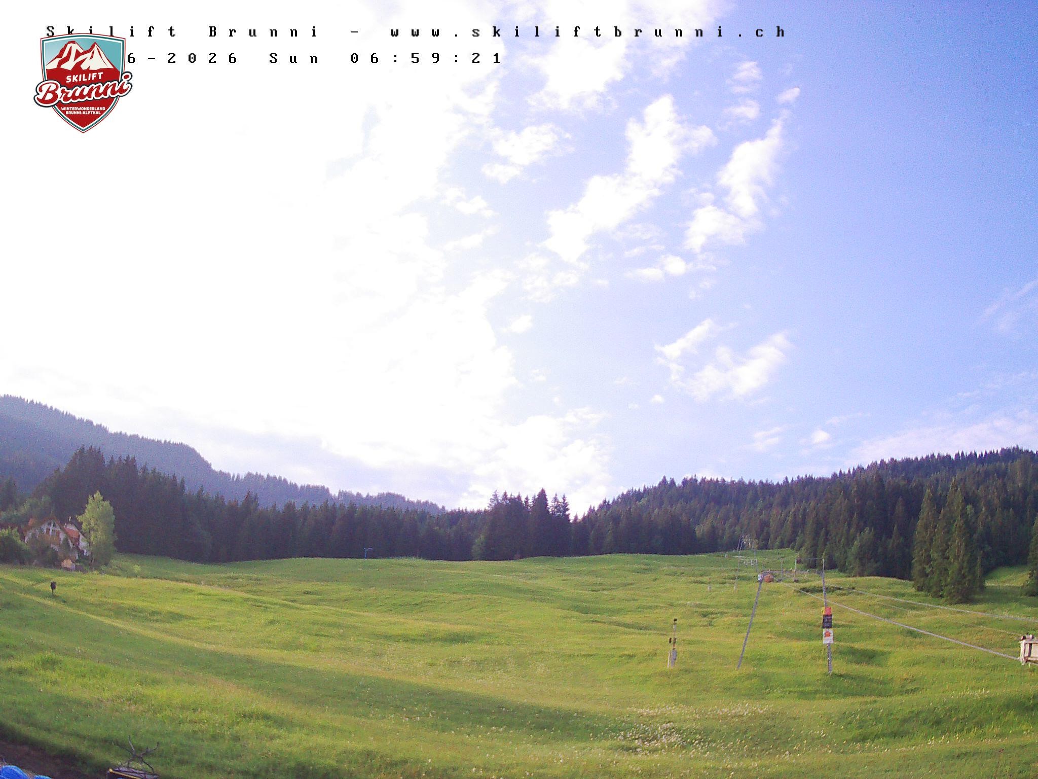 Archived image Webcam Brunni (1.100 m)