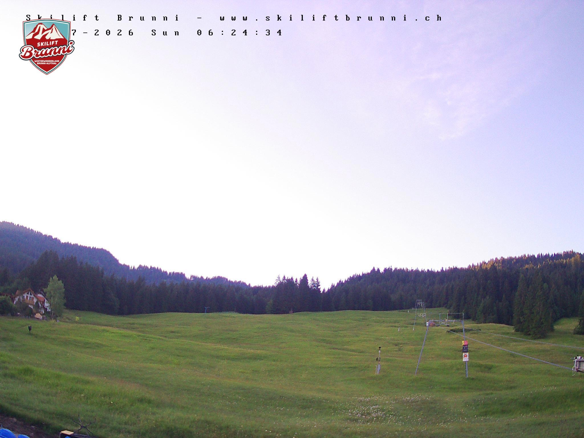 Archived image Webcam Brunni (1.100 m)