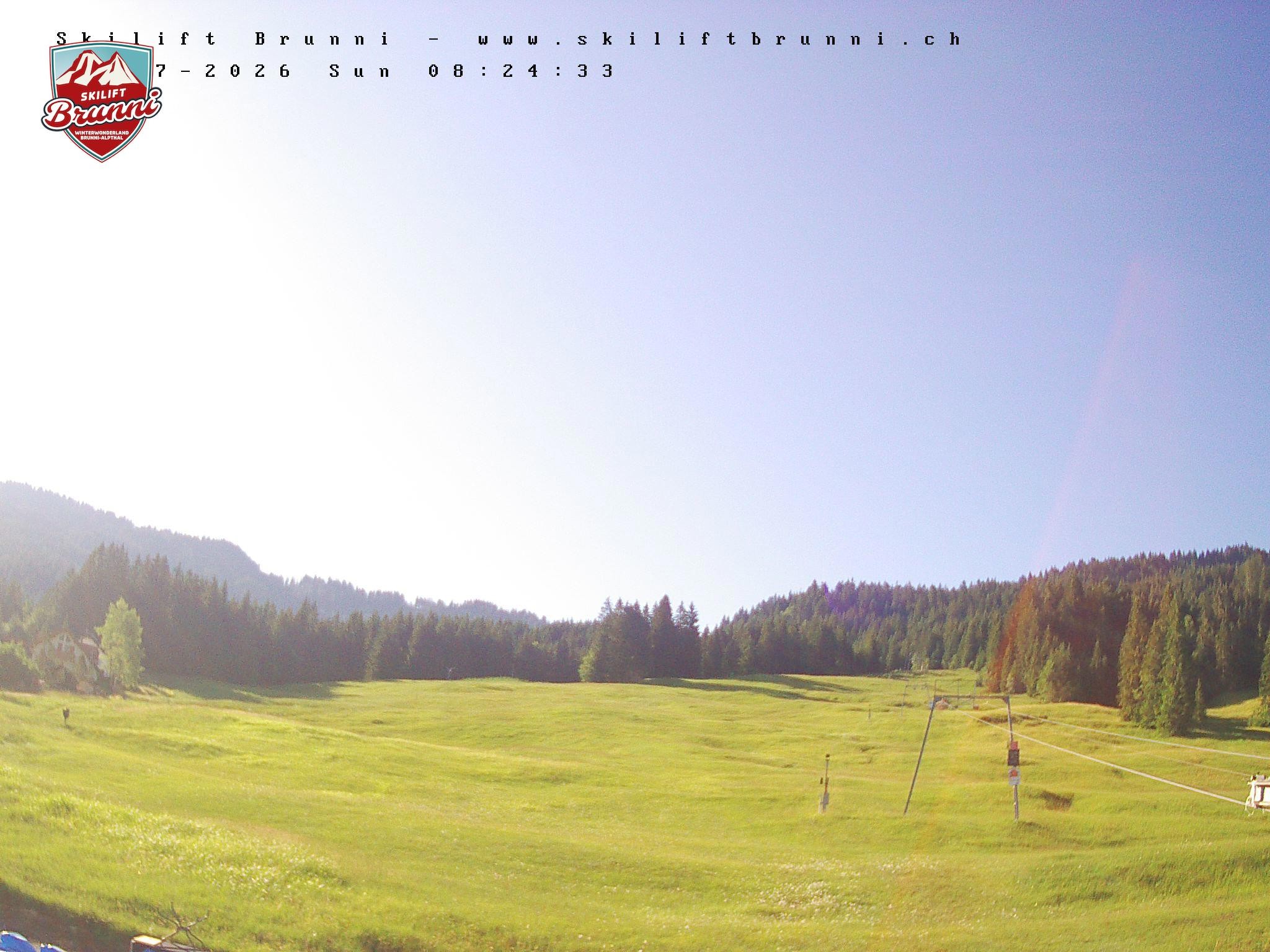 Archived image Webcam Brunni (1.100 m)