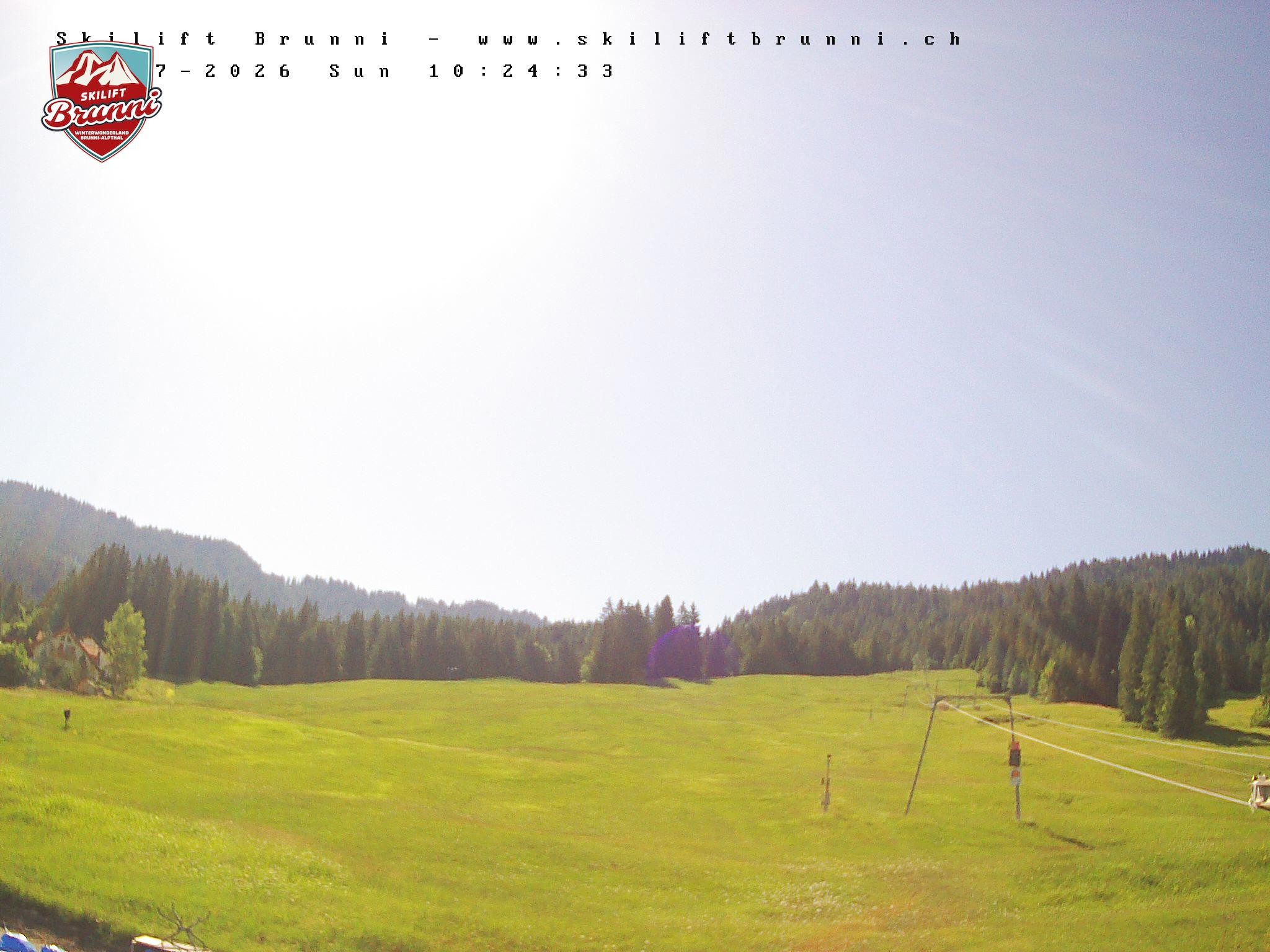 Archived image Webcam Brunni (1.100 m)