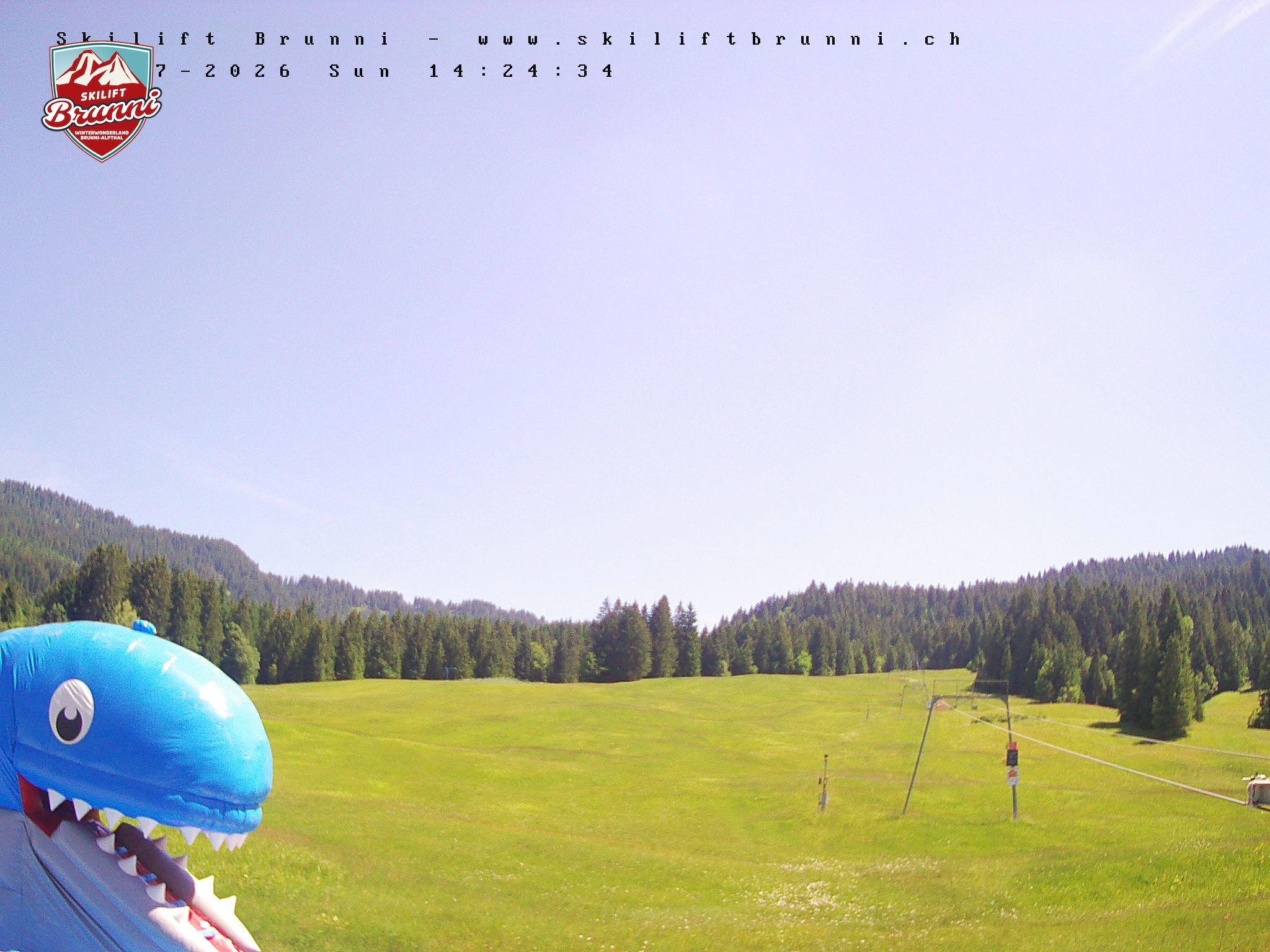 Archived image Webcam Brunni (1.100 m)
