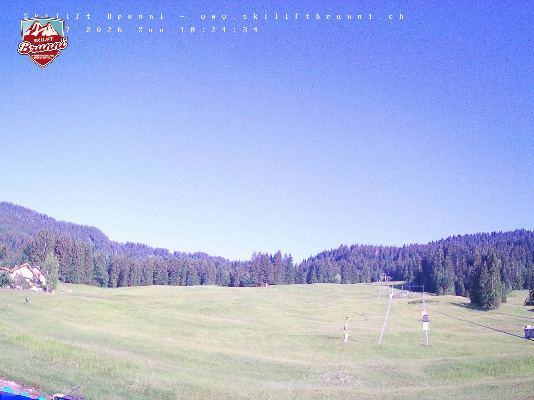 Archived image Webcam Brunni (1.100 m)