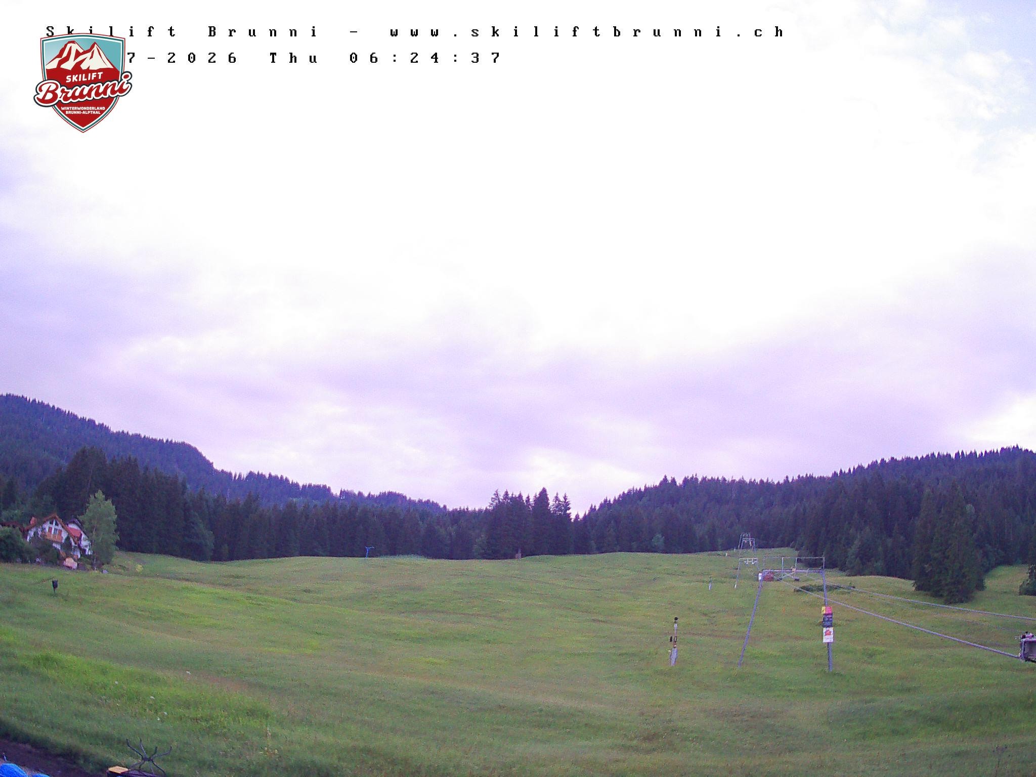 Archived image Webcam Brunni (1.100 m)