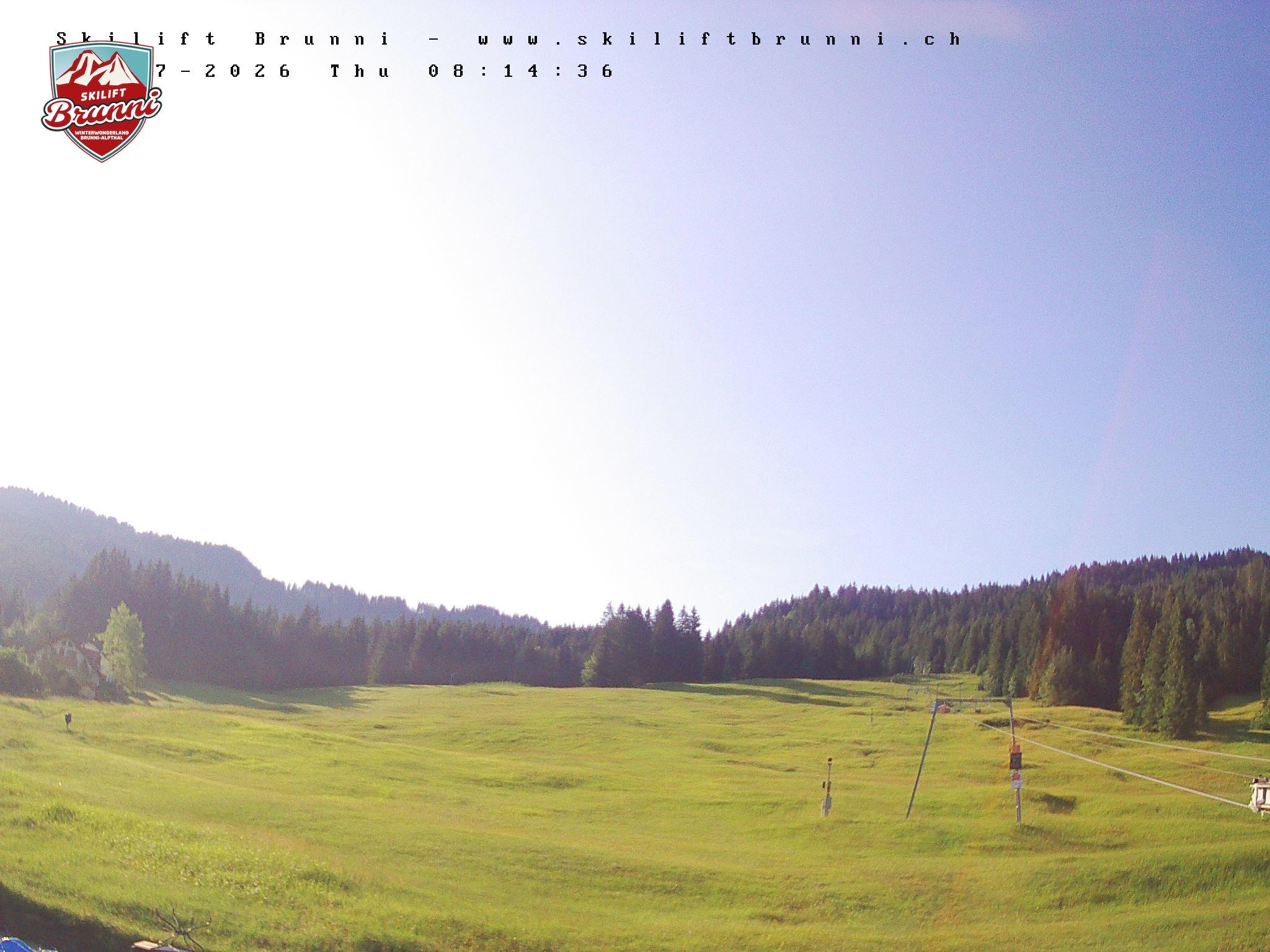 Archived image Webcam Brunni (1.100 m)