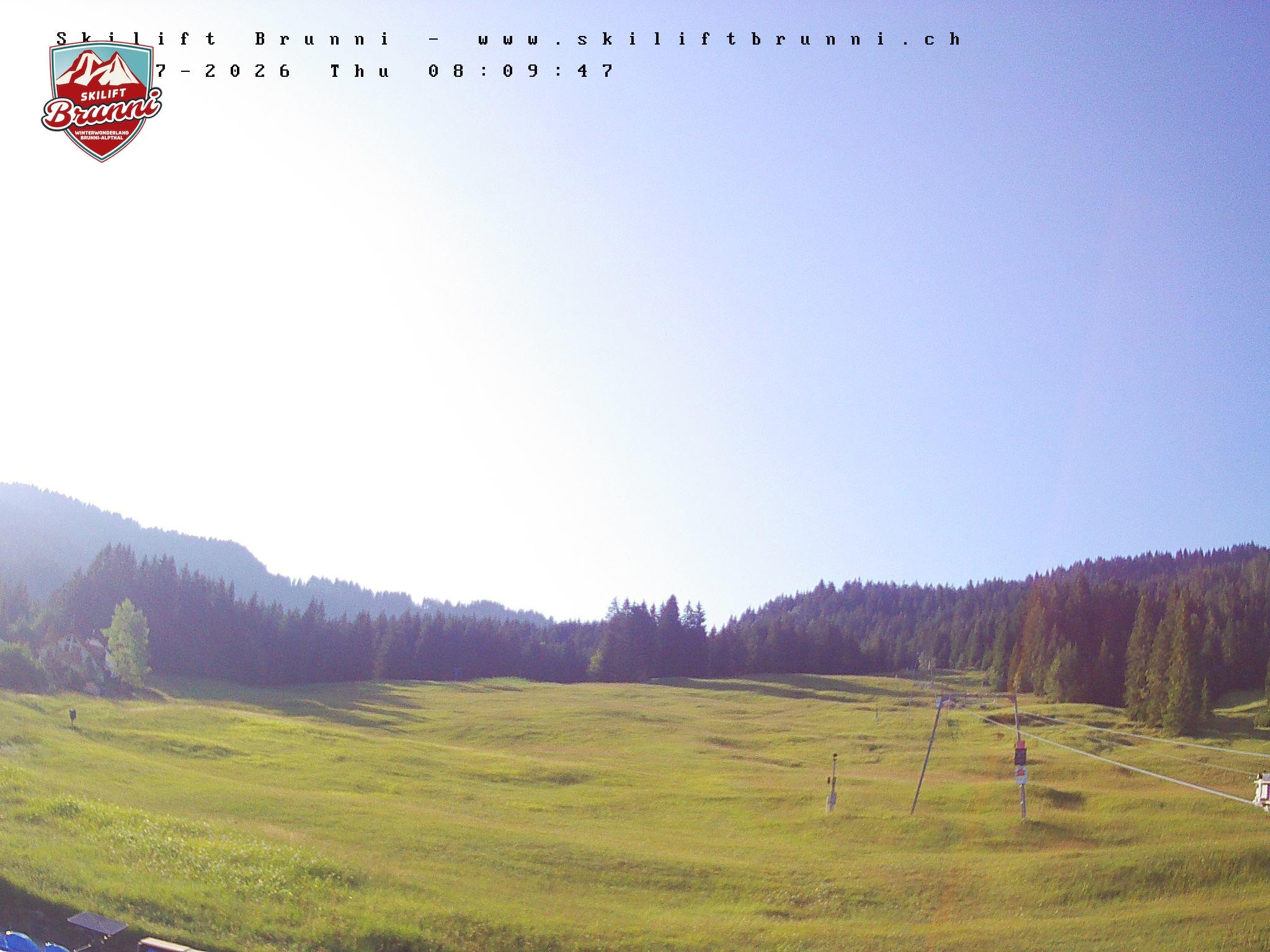 Archived image Webcam Brunni (1.100 m)