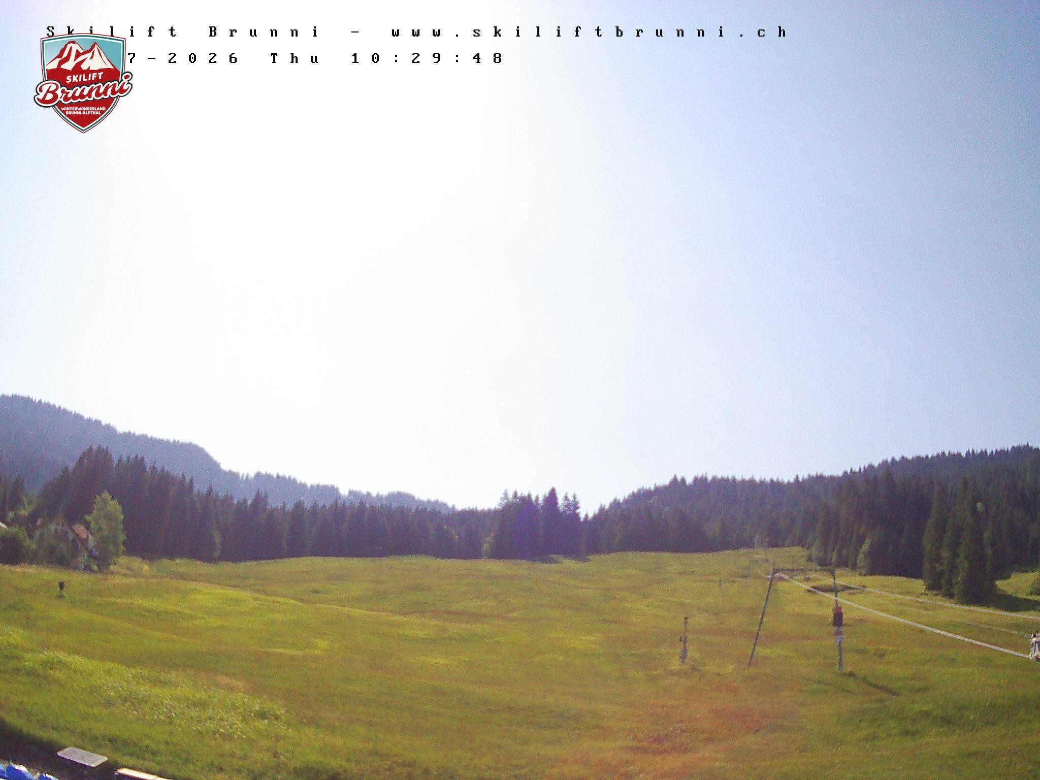 Archived image Webcam Brunni (1.100 m)