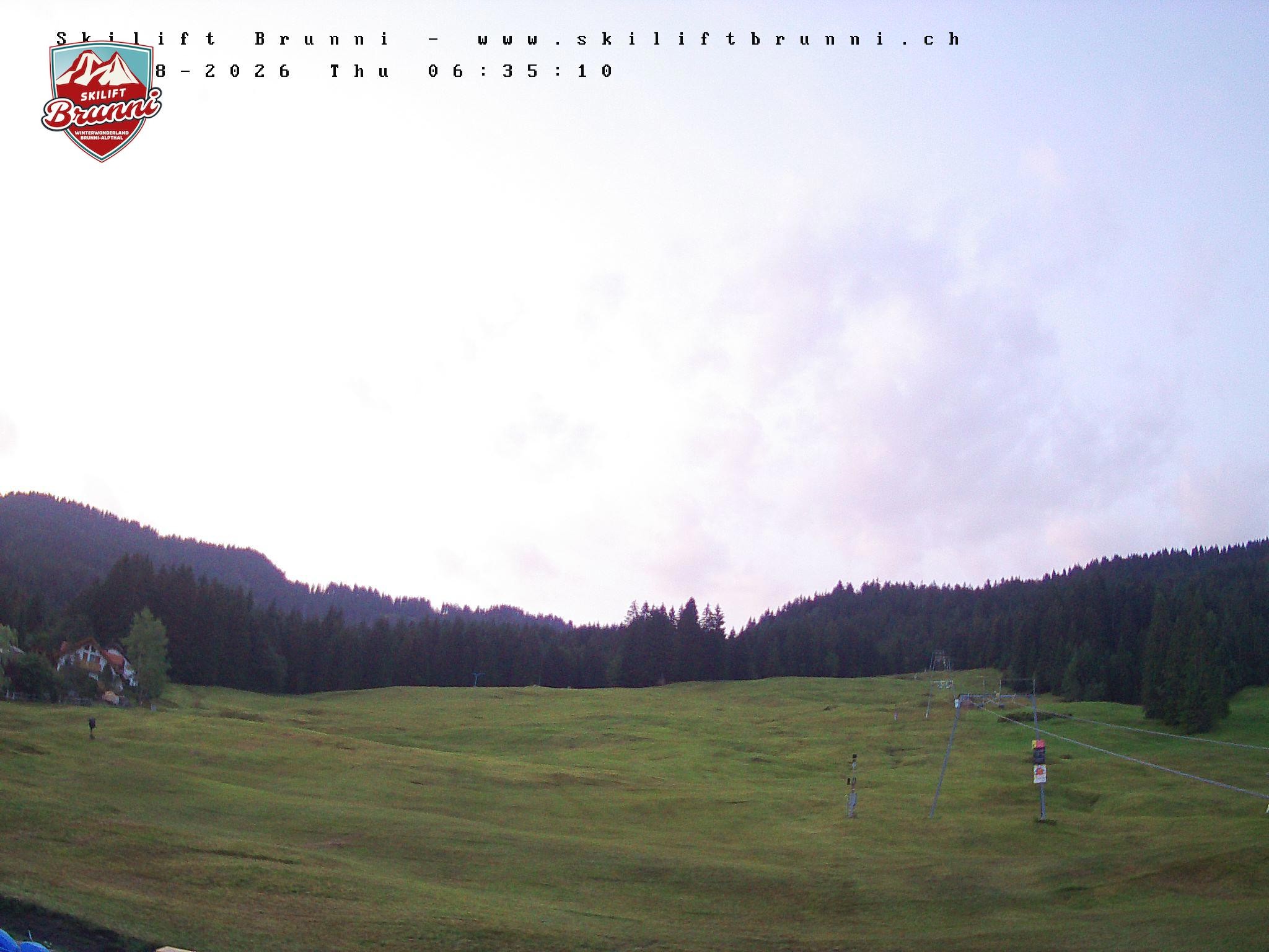 Archived image Webcam Brunni (1.100 m)