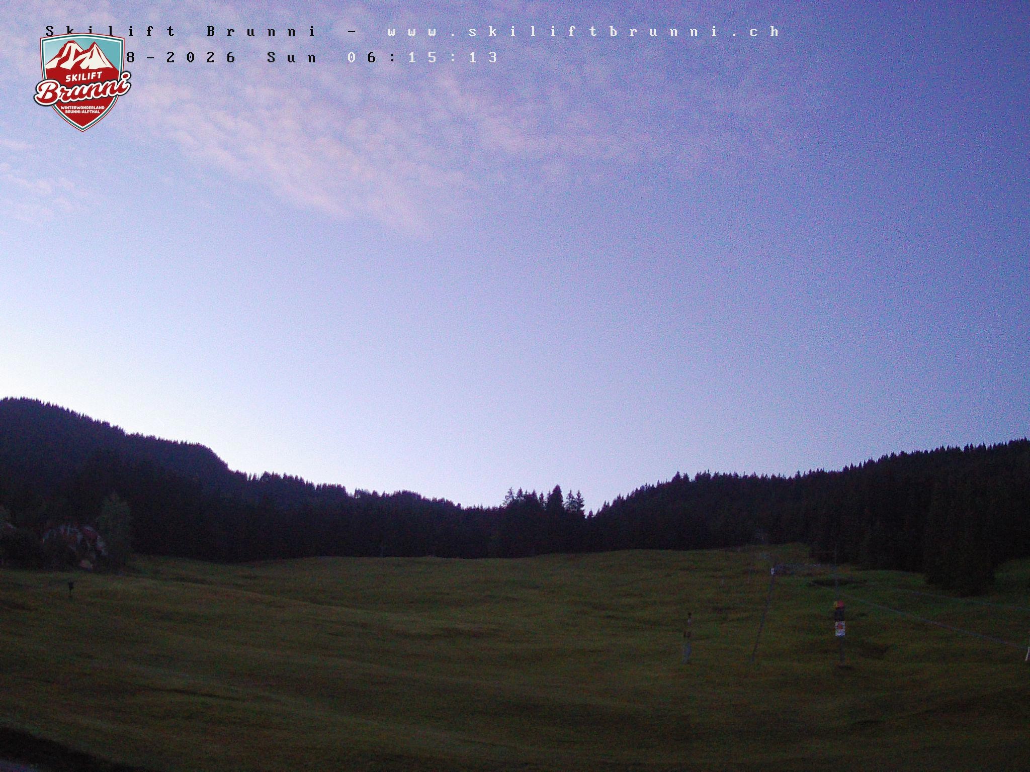 Archived image Webcam Brunni (1.100 m)