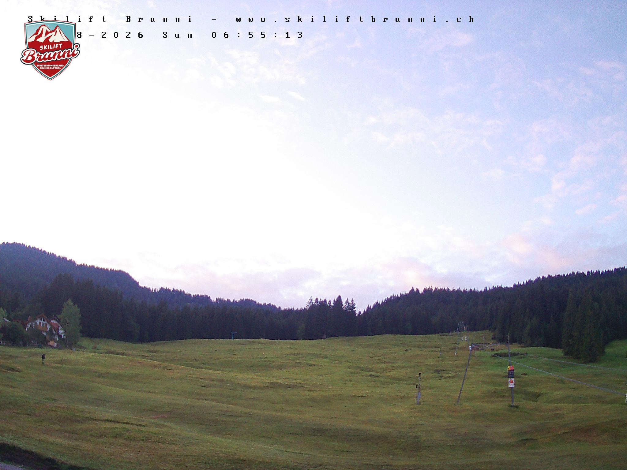 Archived image Webcam Brunni (1.100 m)