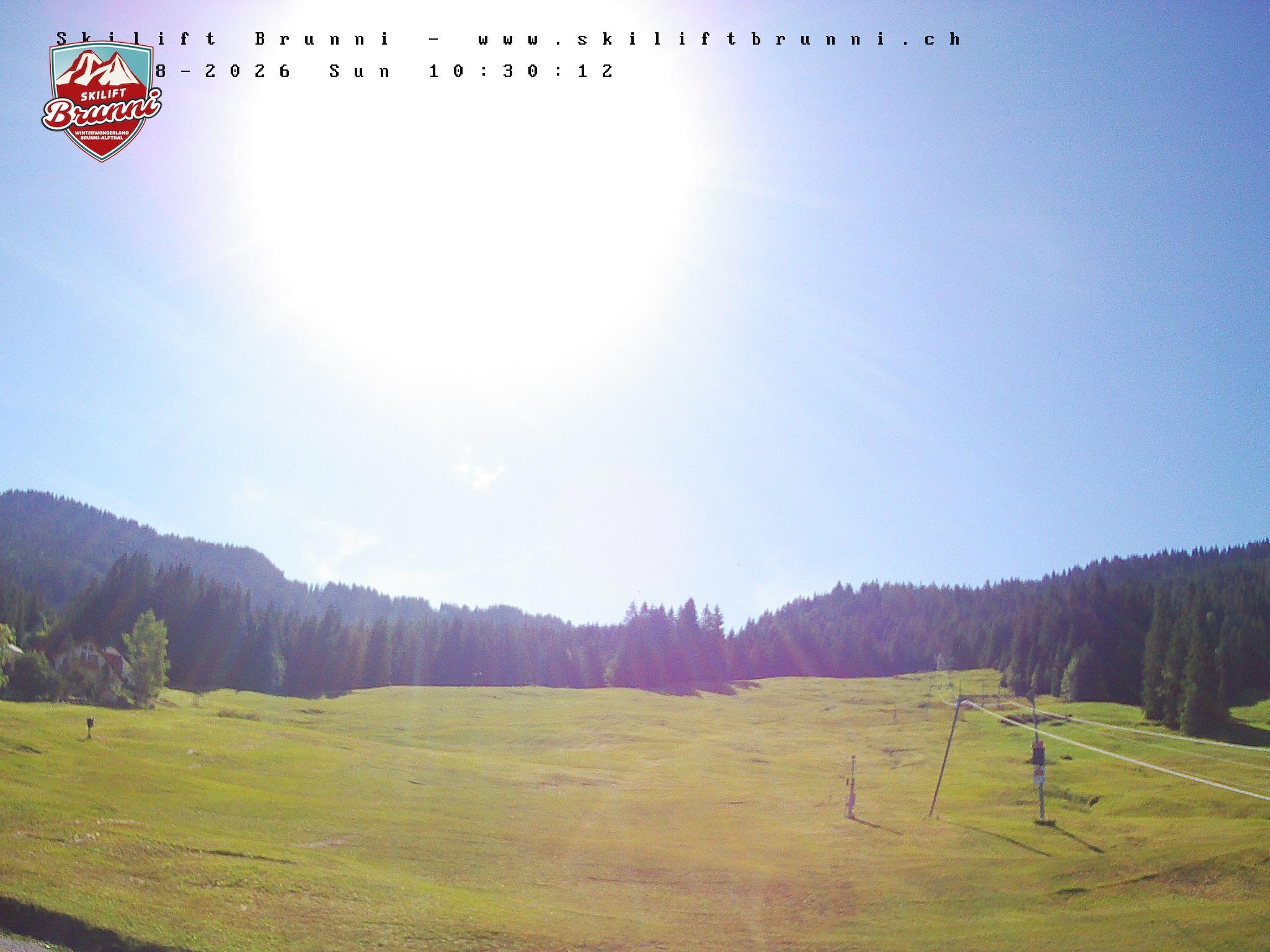 Archived image Webcam Brunni (1.100 m)
