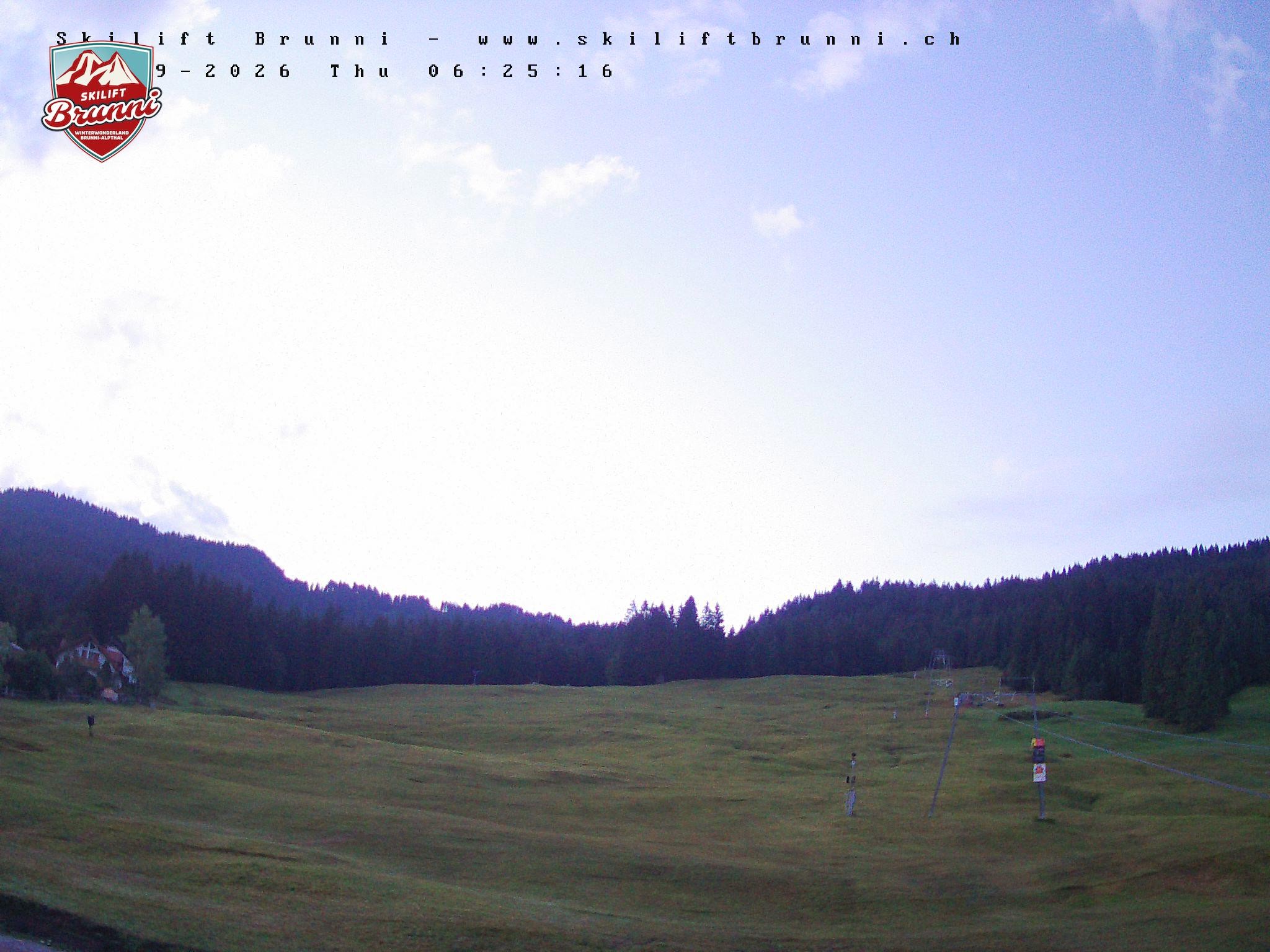 Archiv Foto Webcam Brunni (1.100 m)