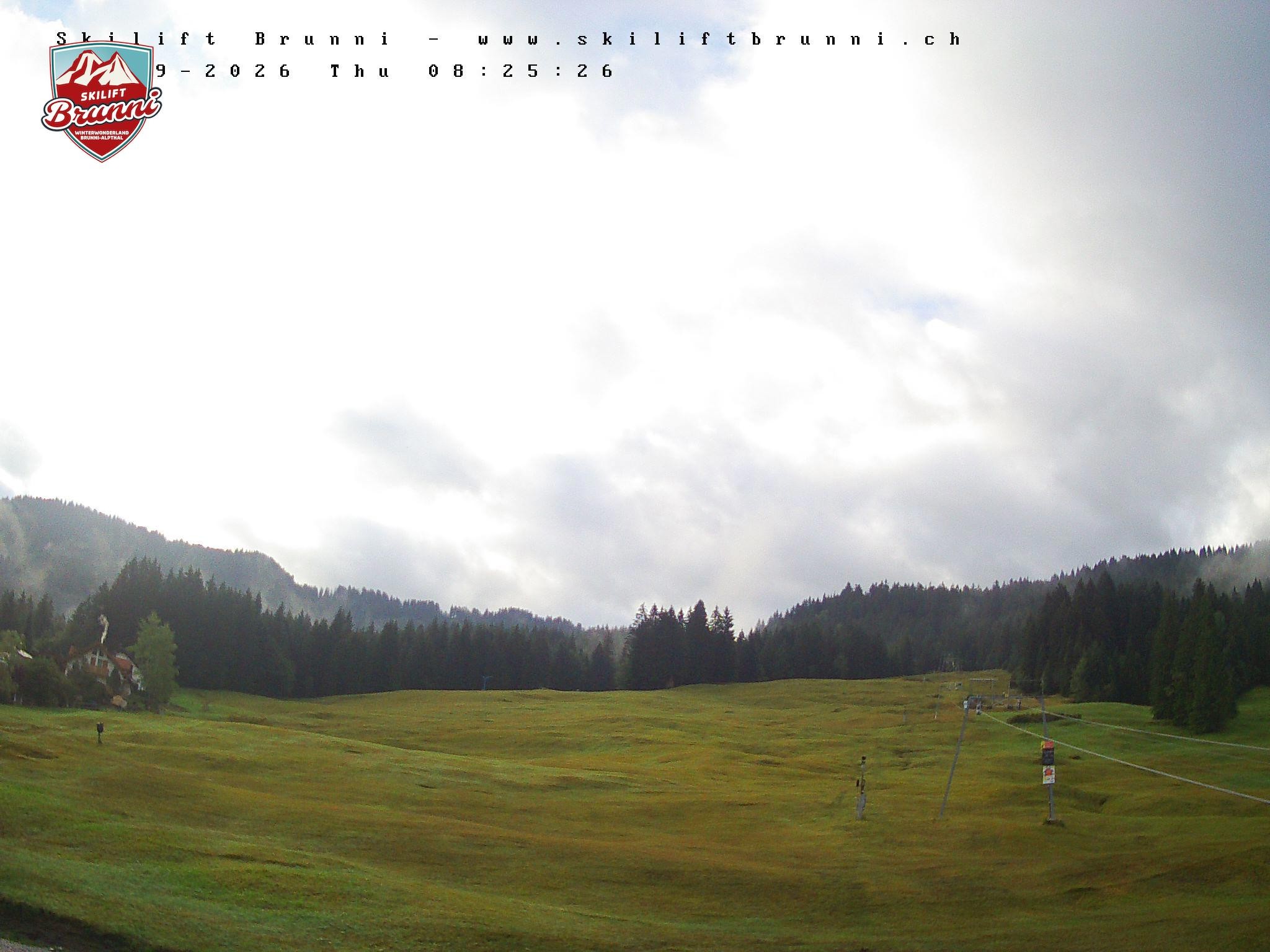 Archiv Foto Webcam Brunni (1.100 m)