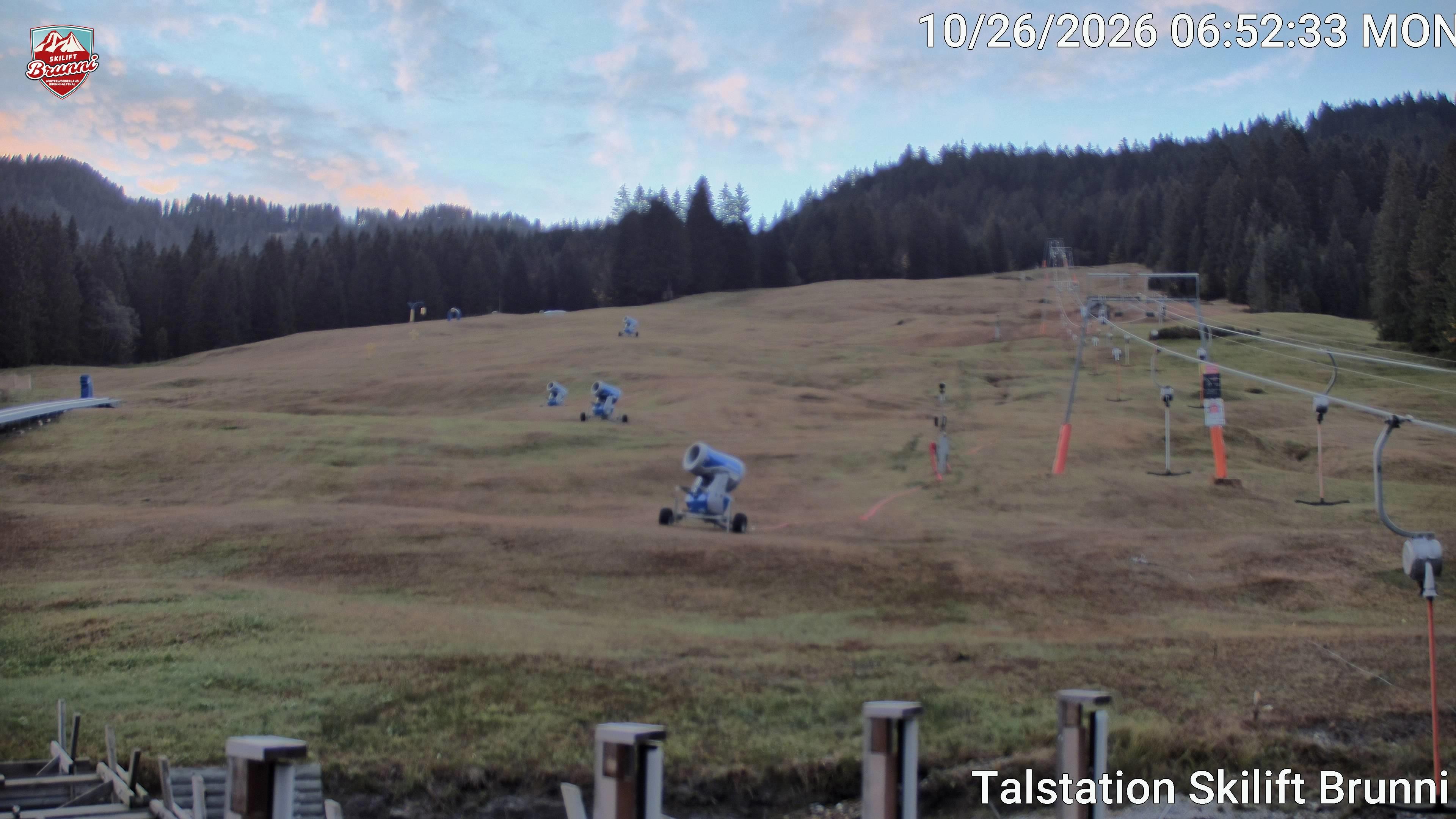 Archiv Foto Webcam Brunni (1.100 m)