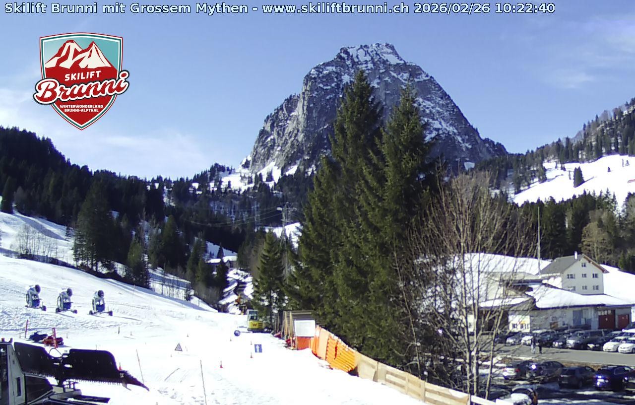 Archived image Webcam Panorama Mythen