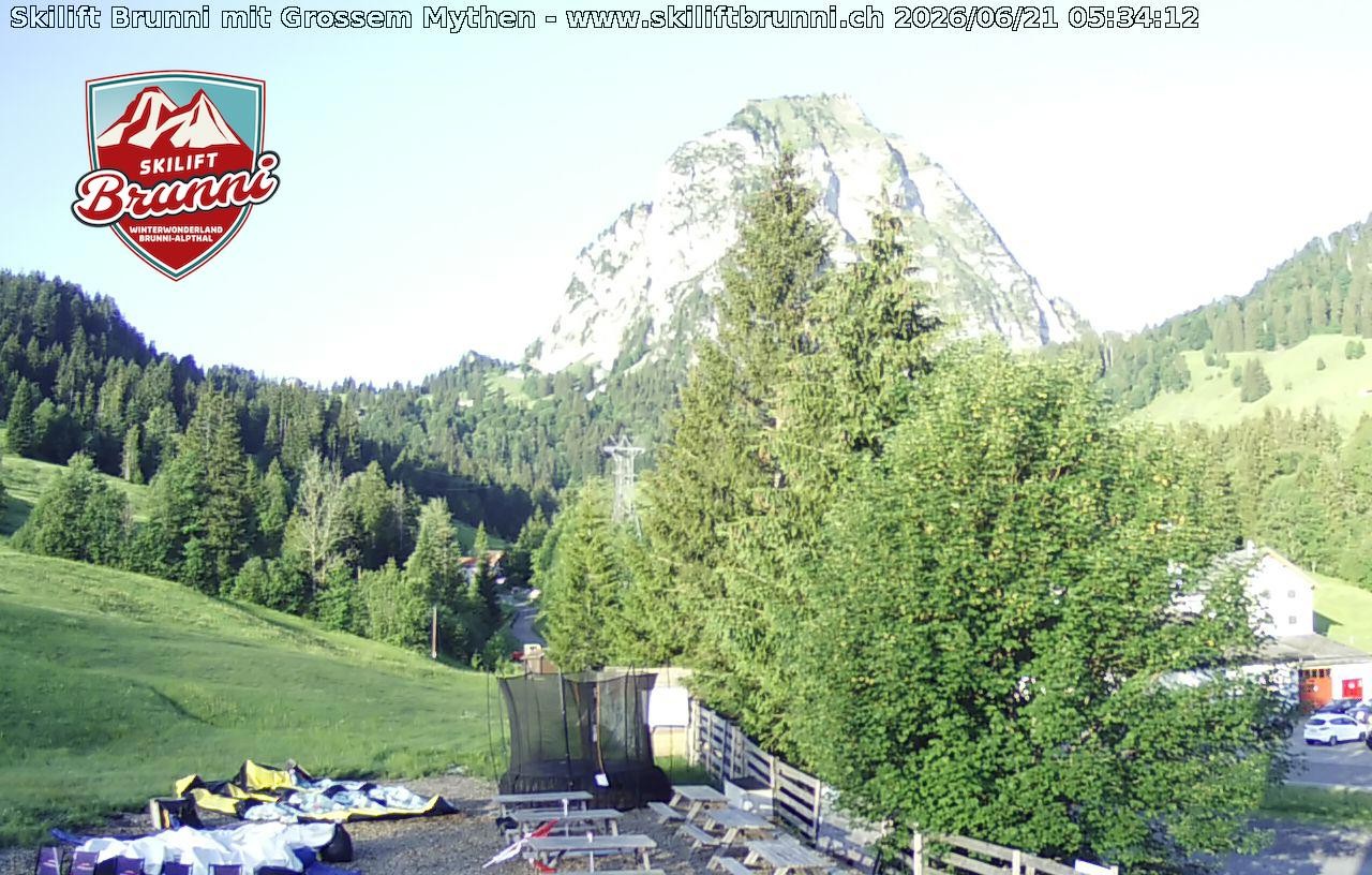 Archived image Webcam Panorama Mythen