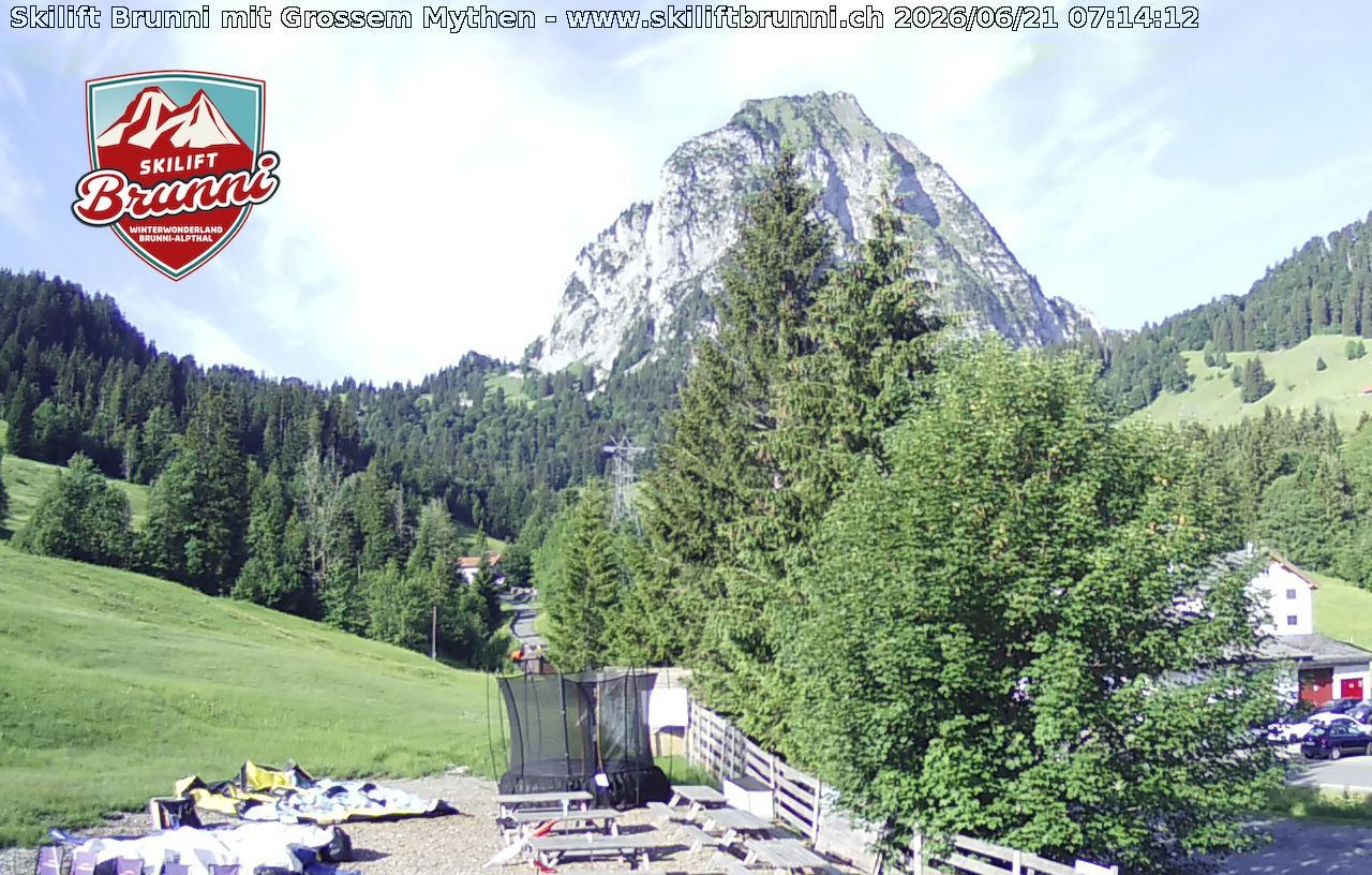 Archived image Webcam Panorama Mythen